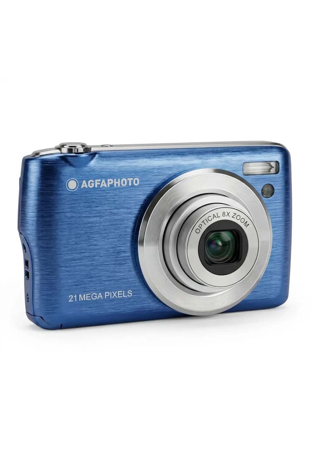 AgfaPhoto REALISHOT DC8200 FOTOĞRAF MAKINESI(MAVI)+16GB SD