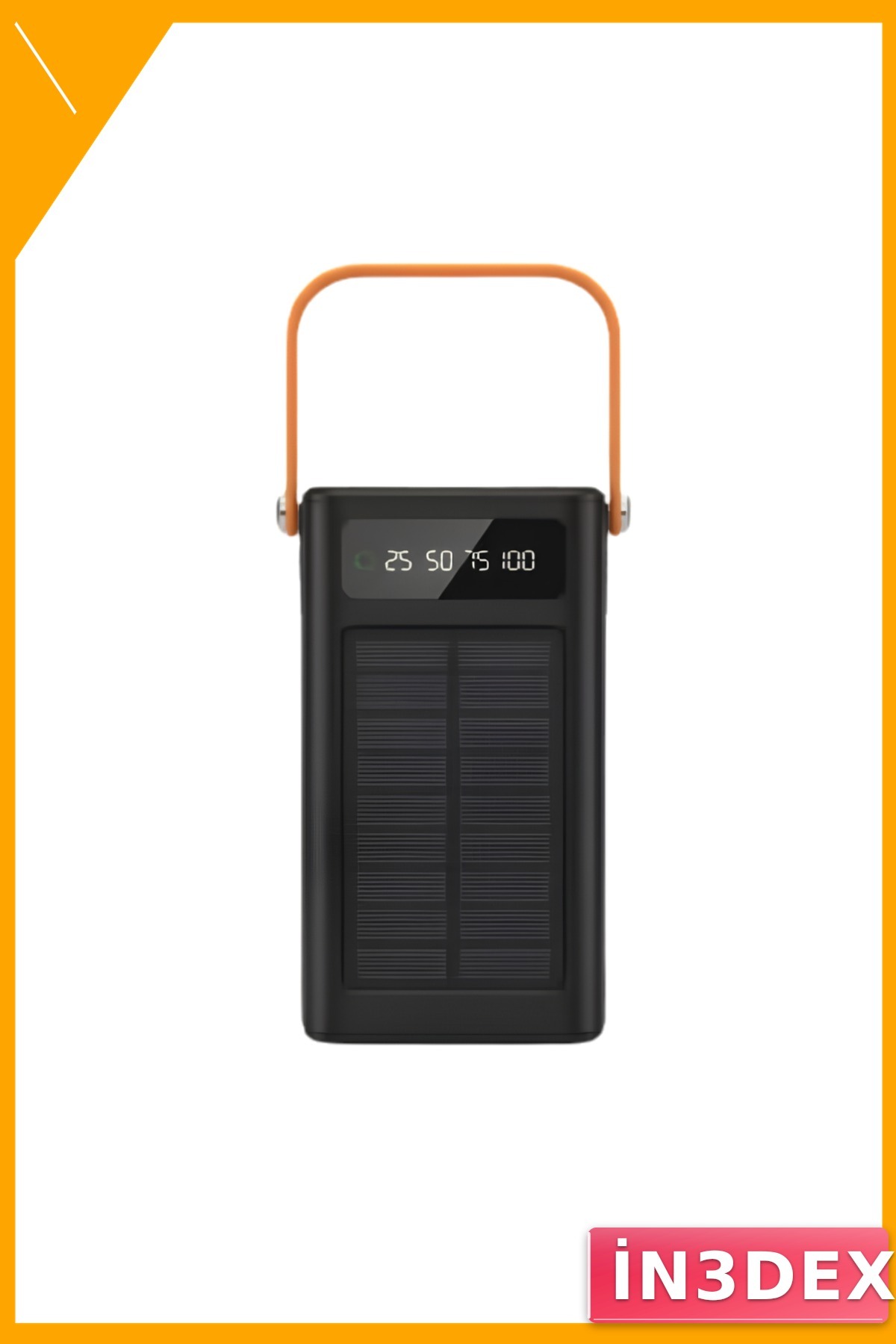 Güneş Enerjili Taşınabilir Powerbank 80000mAh Hızlı Şarj Çoklu Çıkış