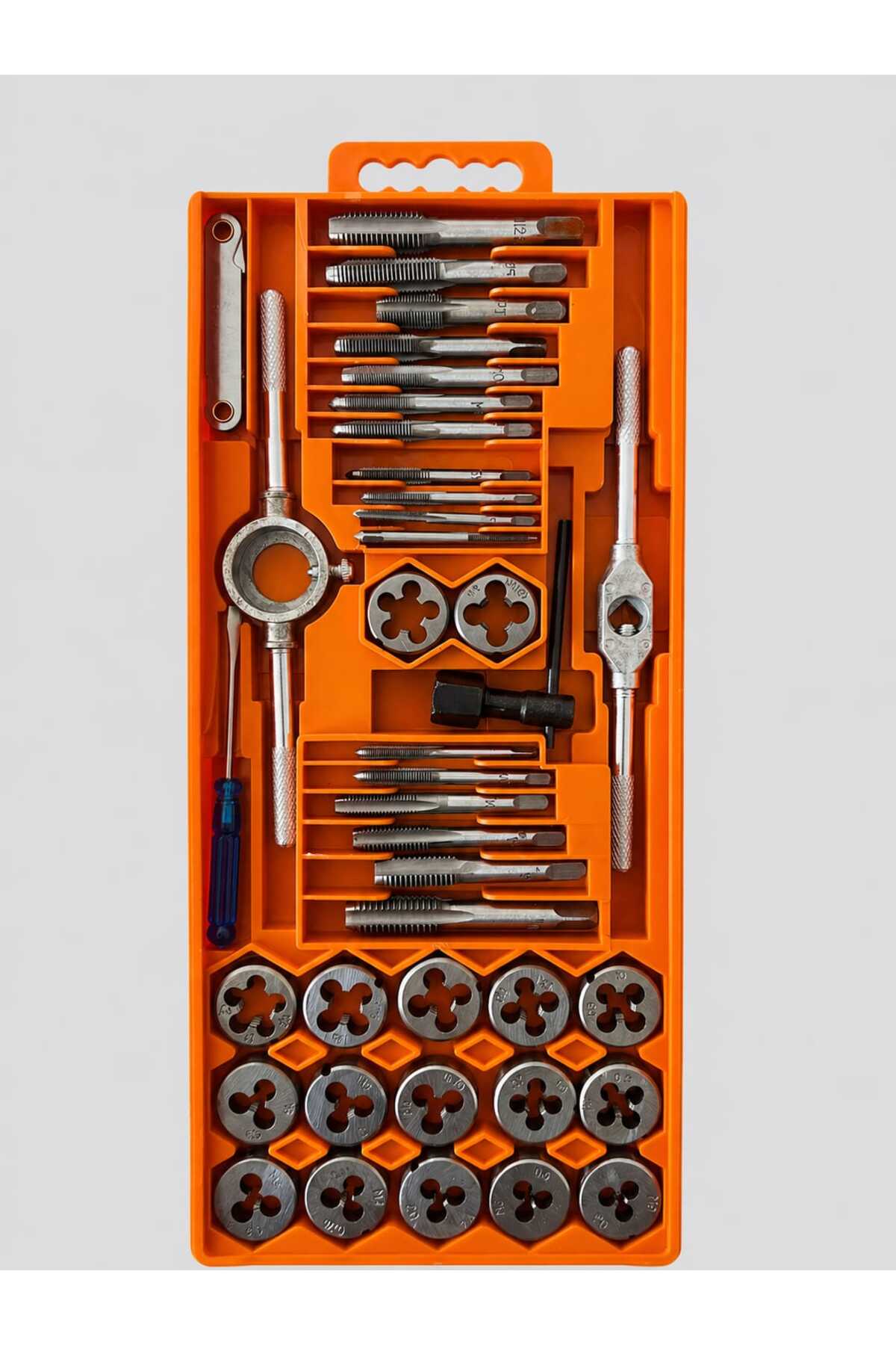 Rico RC40 Pafta Kılavuz Seti 40 Parça Metrik Diş Açma Takımı Set