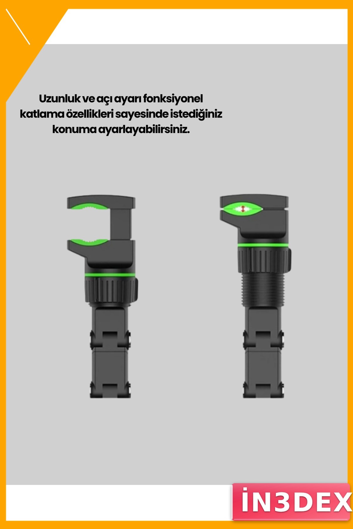 Dikiz Aynası Telefon Tutucu Ayarlanabilir Araç İçi Aksesuar