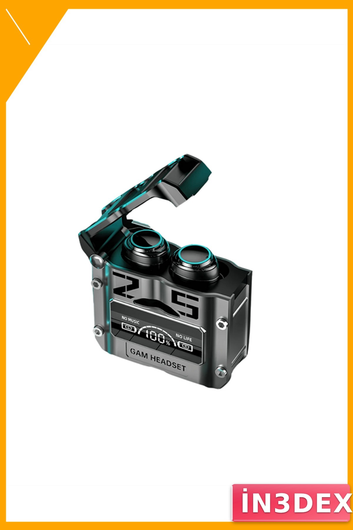 Kablosuz Bluetooth Kulaklık 5.3 Aktif Gürültü Engelleme 180 Saat