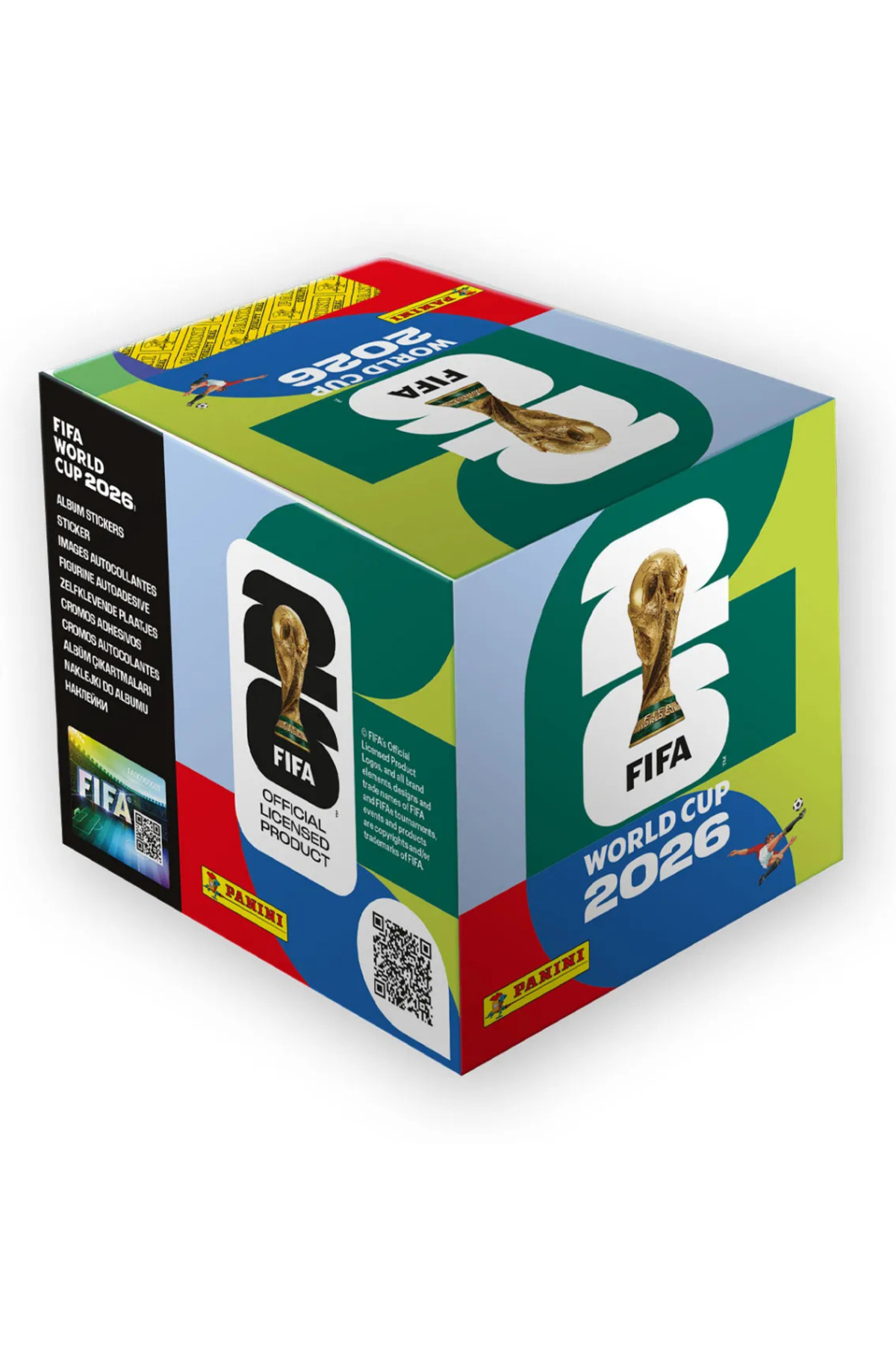 Next Plus Licensed Fifa World Cup Panini 2026 ™ Official Sticker Collection - 1 Box (50 Packs=350 Stickers)