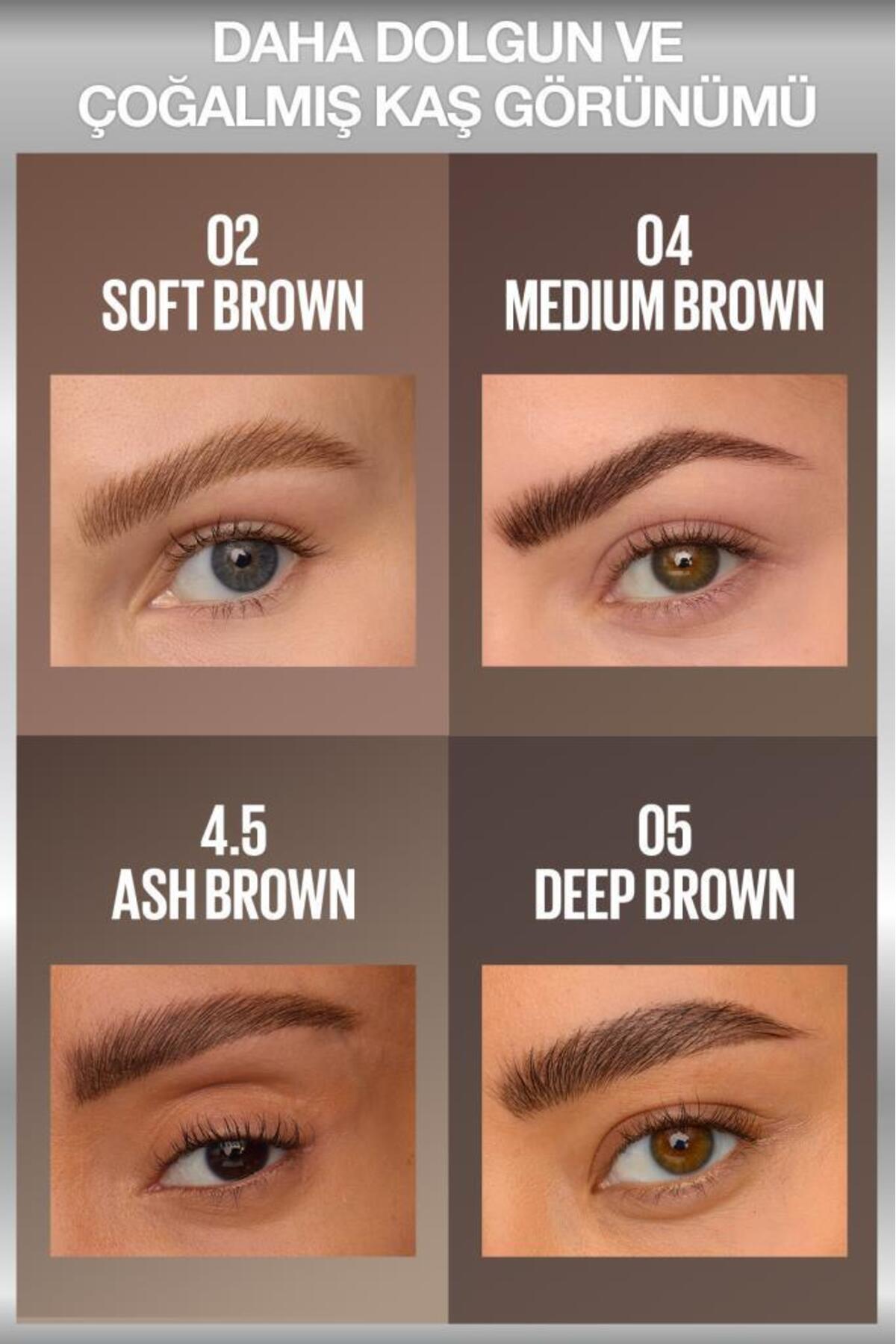 Brow Insert Çift Uçlu Kaş Kalemi – 05 Deep Brown — قهوه‌ای 784587 — تصویر 4 از 8