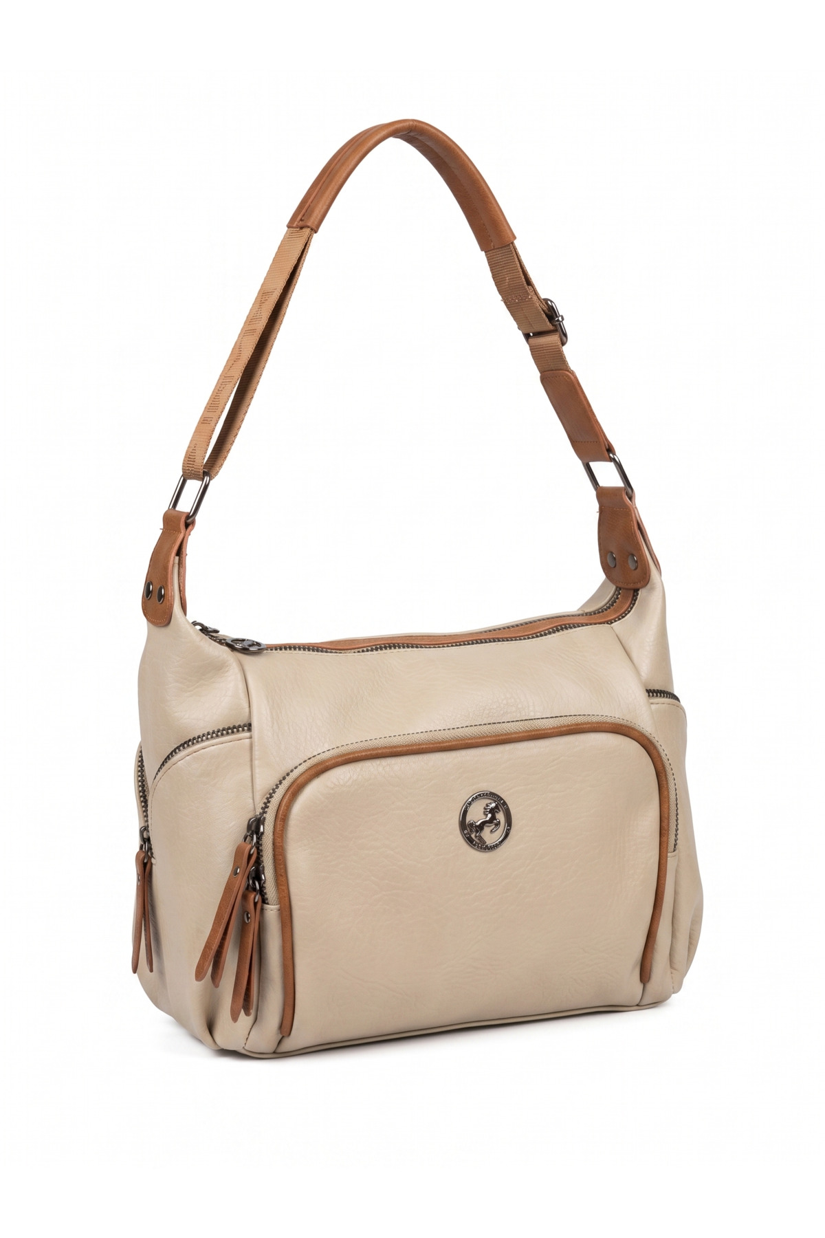 H&D COLLECTİON Miami Polo Clup Çok Bölmeli Çapraz Çantası 26/19 CM
