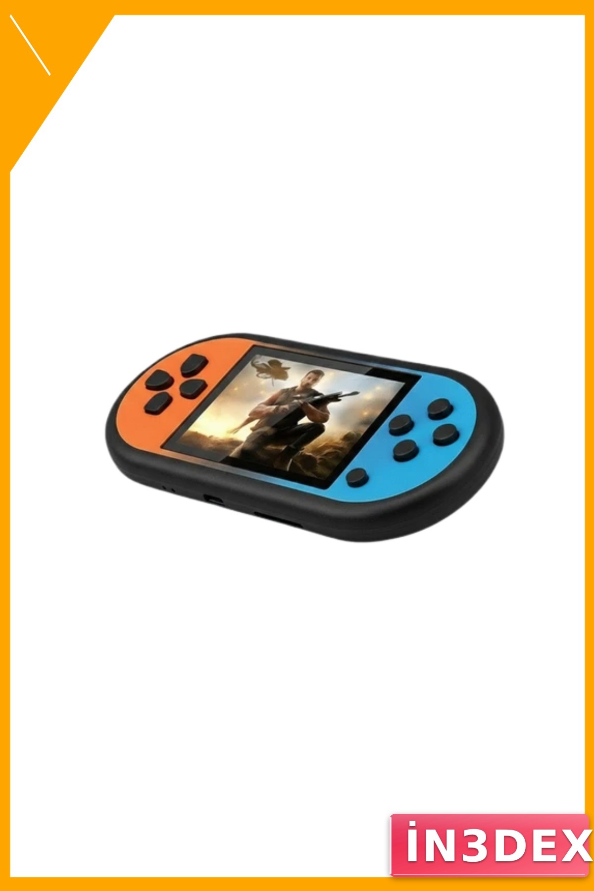 Retro Taşınabilir Oyun Konsolu 500 Oyun Dahili HD Ekran