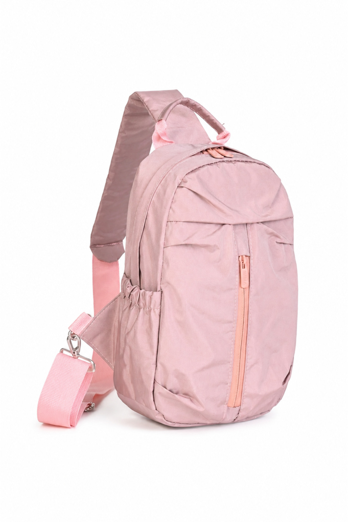 WANDER BAG Wander 6630 Su İtici Kumaş ve Fermuar Özellikli Çapraz Askılı Omuz Çantası görsel 2
