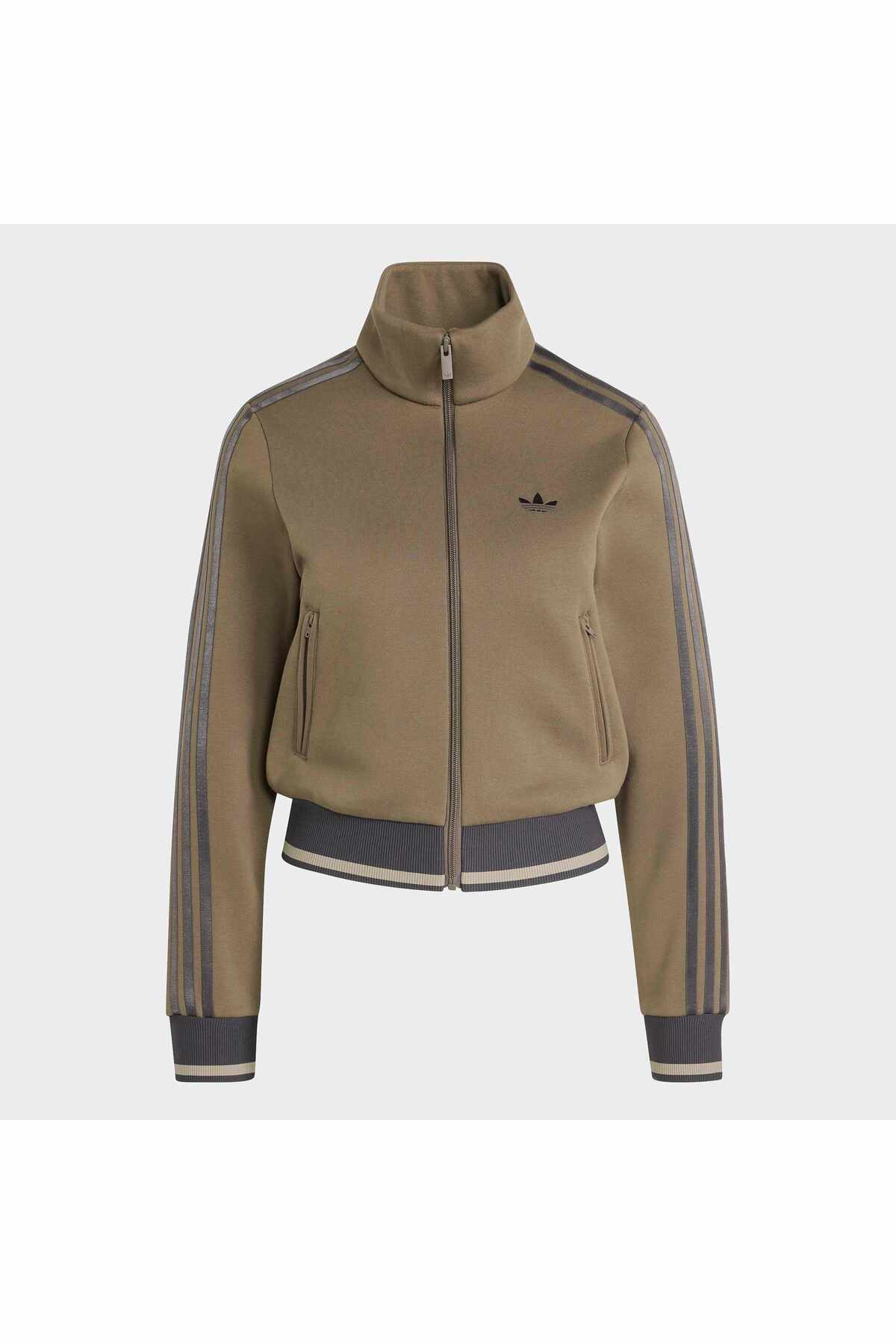 adidas Rib Fb Tt Kadın Spor Sweatshirt KS7353 görsel 4