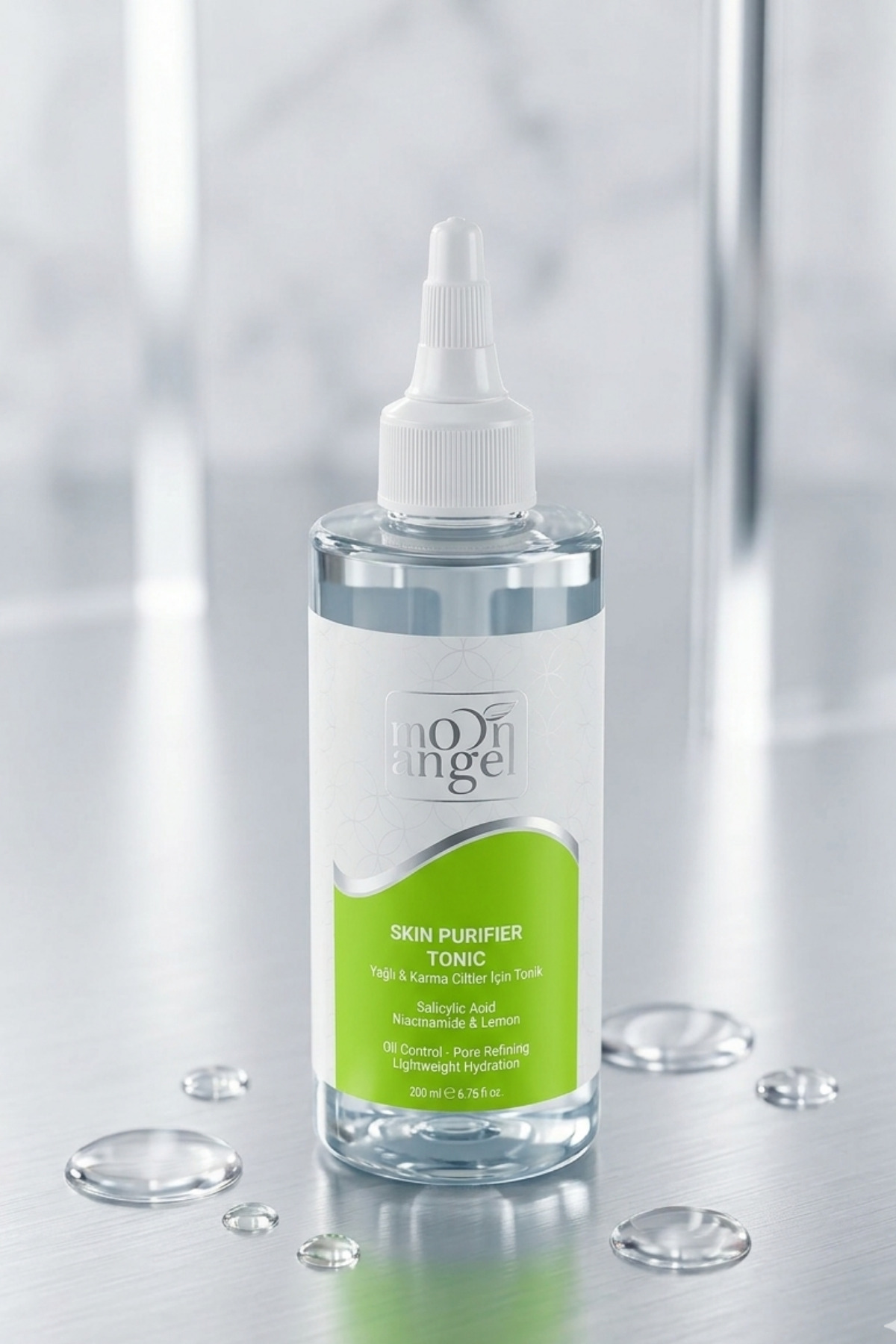 Skın Purıfıer Tonik Yağlı ve Karma Ciltler İçin Gözenek Sıkılaştırıcı (Salicylic Acid + Niacinamide) Tonik 200 ml — görsel 2