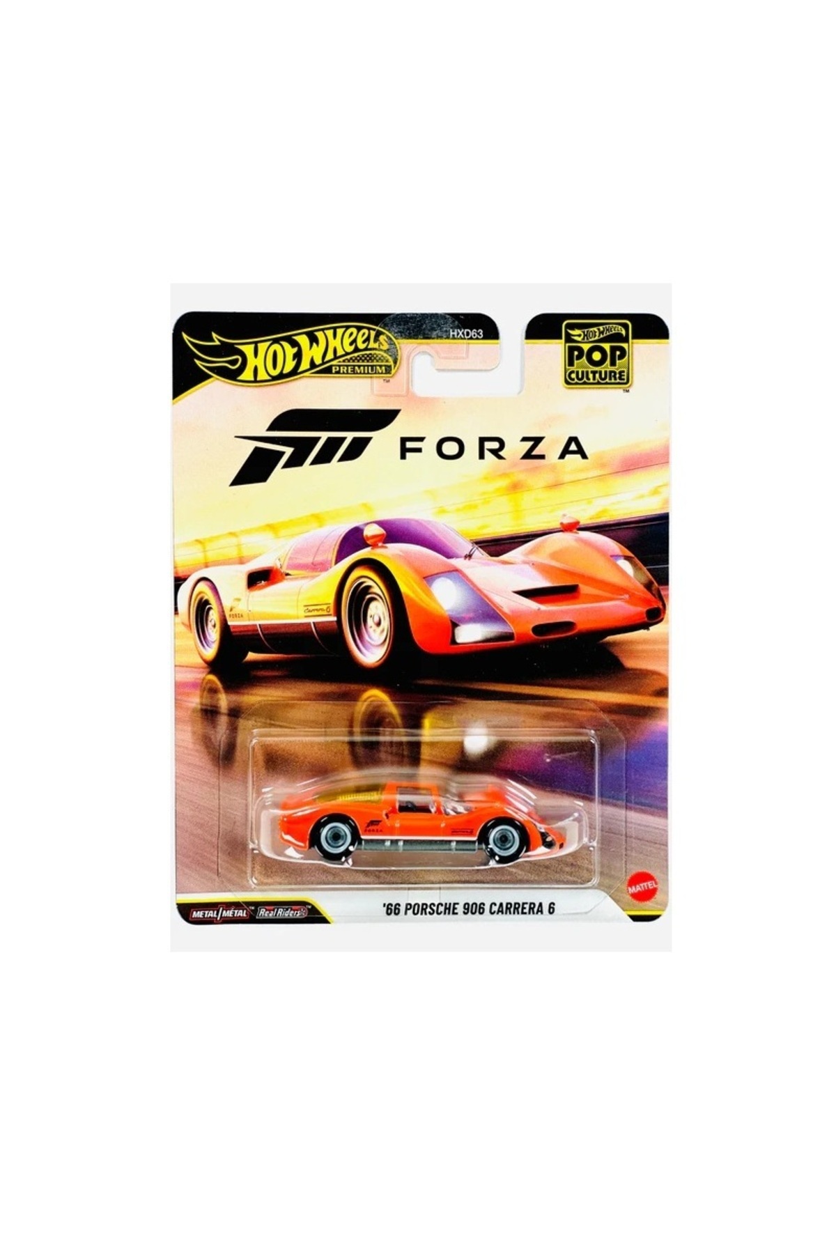 HOT WHEELS Pop Culture Case Q Forza '66 Porsche 906 Carrera 6
