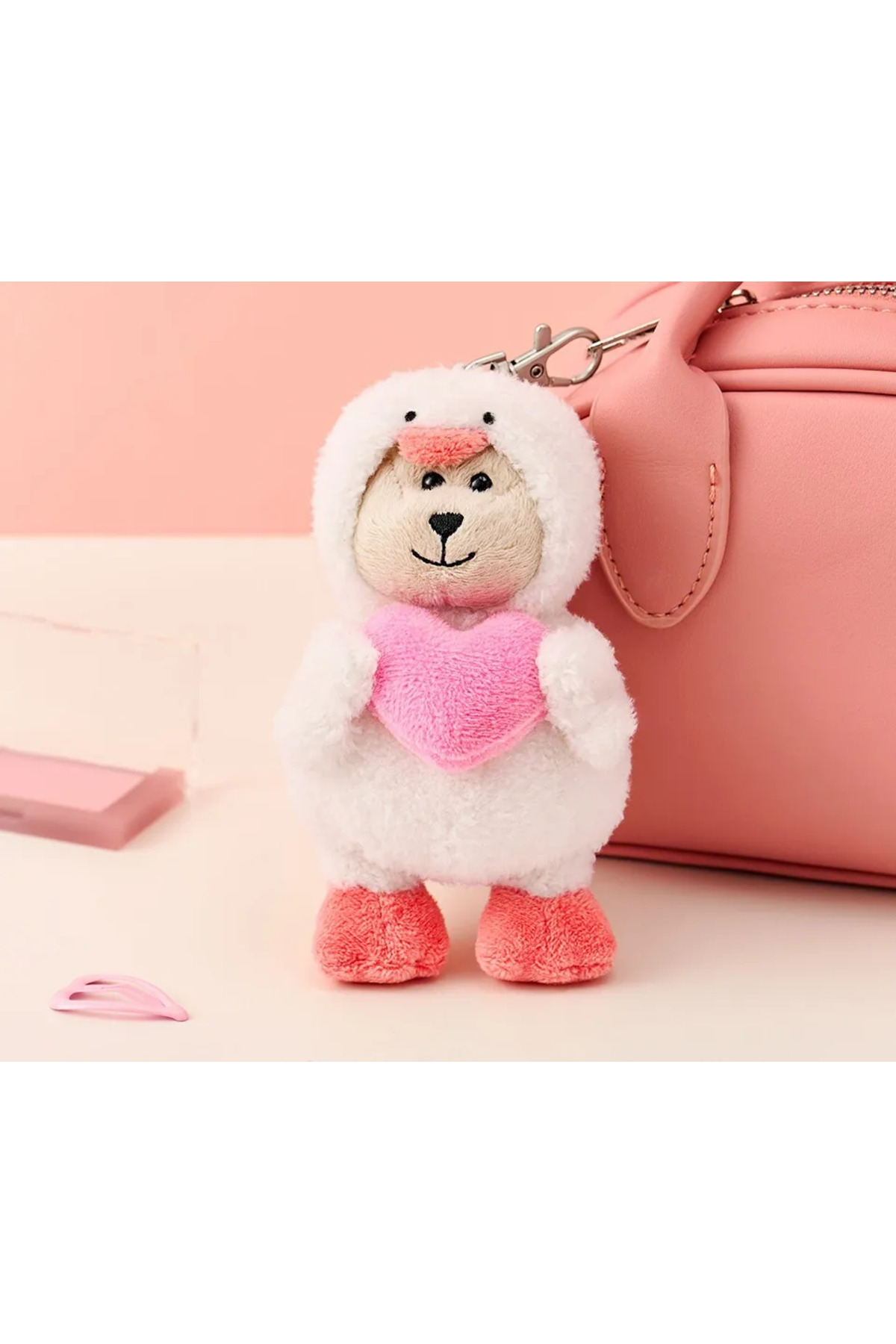 メイドバイスターズ 多機能チャームセット Starbucks ® Duck & Heart Bearista Keychain - Fiyatı, Yorumları