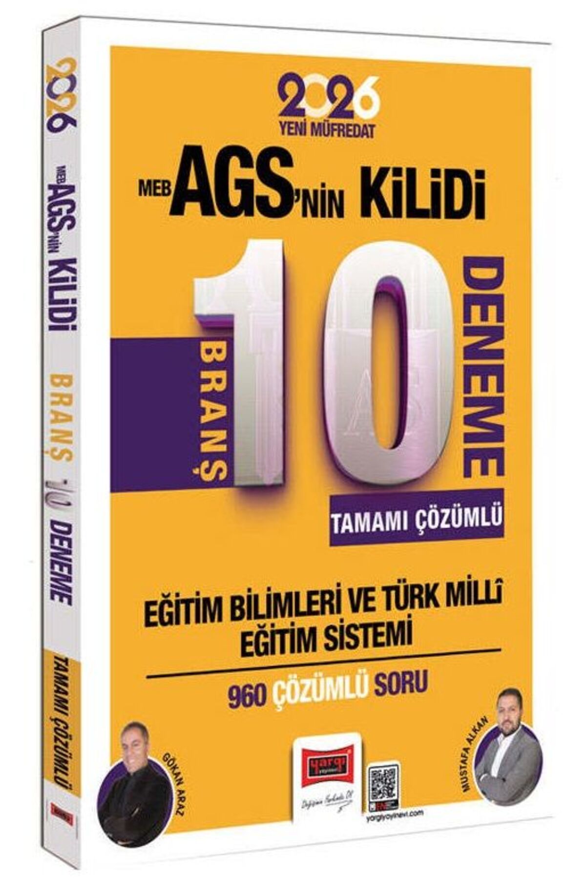 Yargı Yayınları Yargı 2026 Baskı Eğitim Bilimleri MEB-AGSnin
