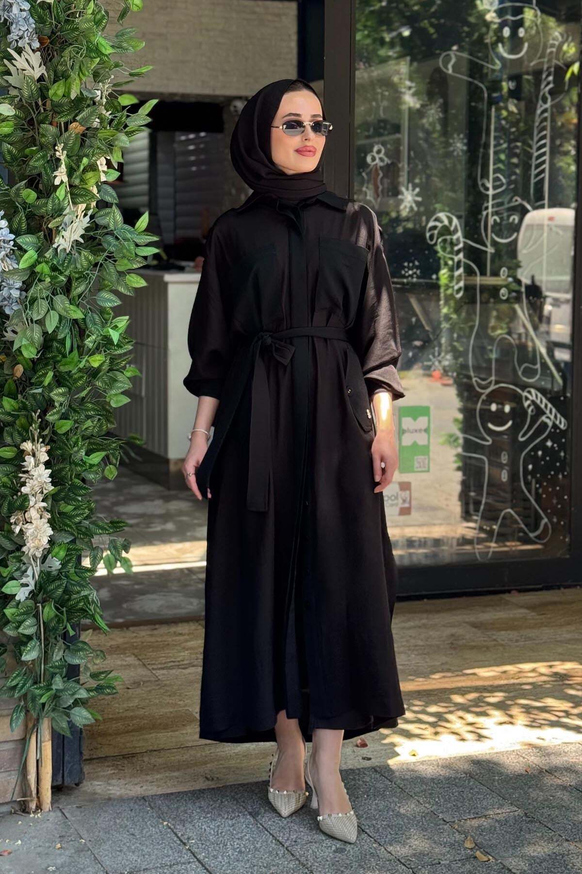 THE SUIT COMPANY FILO D'ORO カシミヤ175cm-4D MISS DALIDA İpek Keten Kap 2268576 Siyah - Fiyatı, Yorumları
