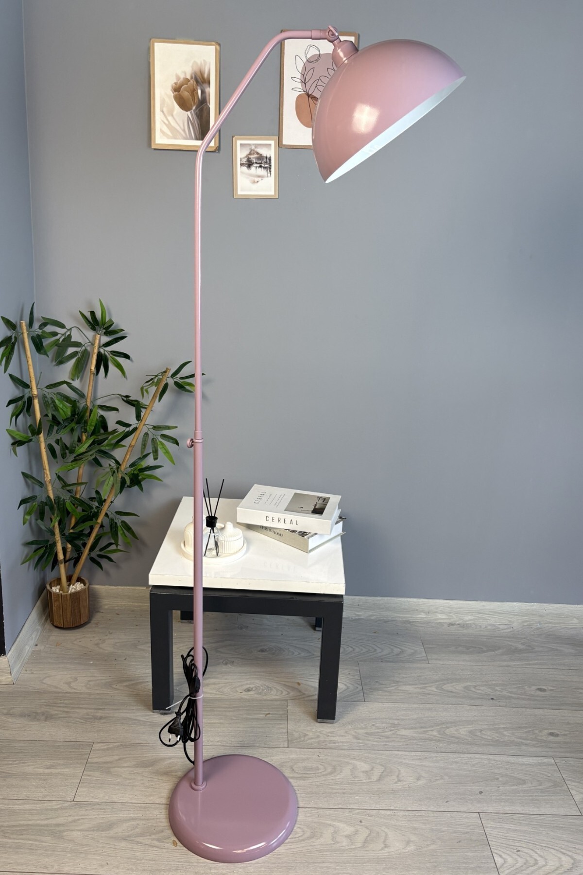 Lilac Floor Lamp Moving Head Modern Decorative Living Room Study Room Floor Lamp
