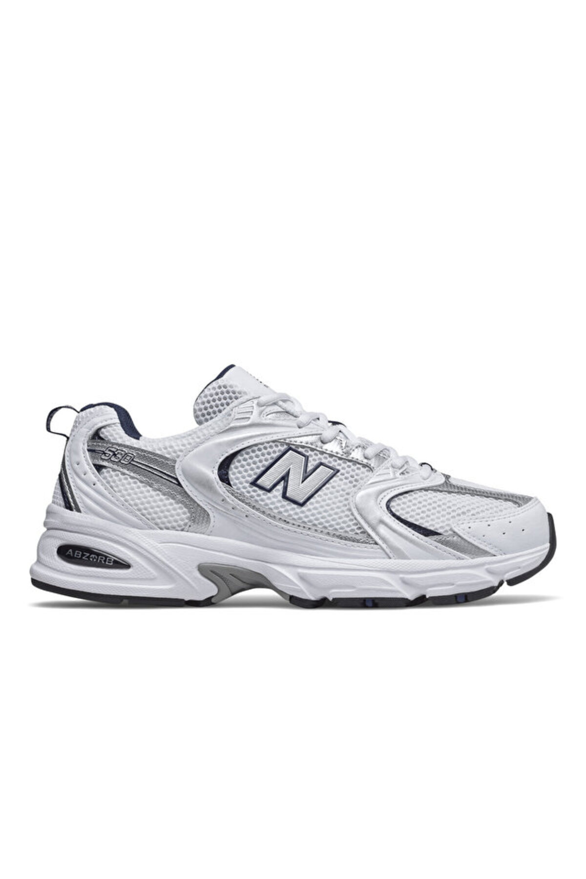 کفش سفید یونیسکس 530 مدل MR530SG جاست‌استپ نیو بالانس کفش پیاده روی New Balance