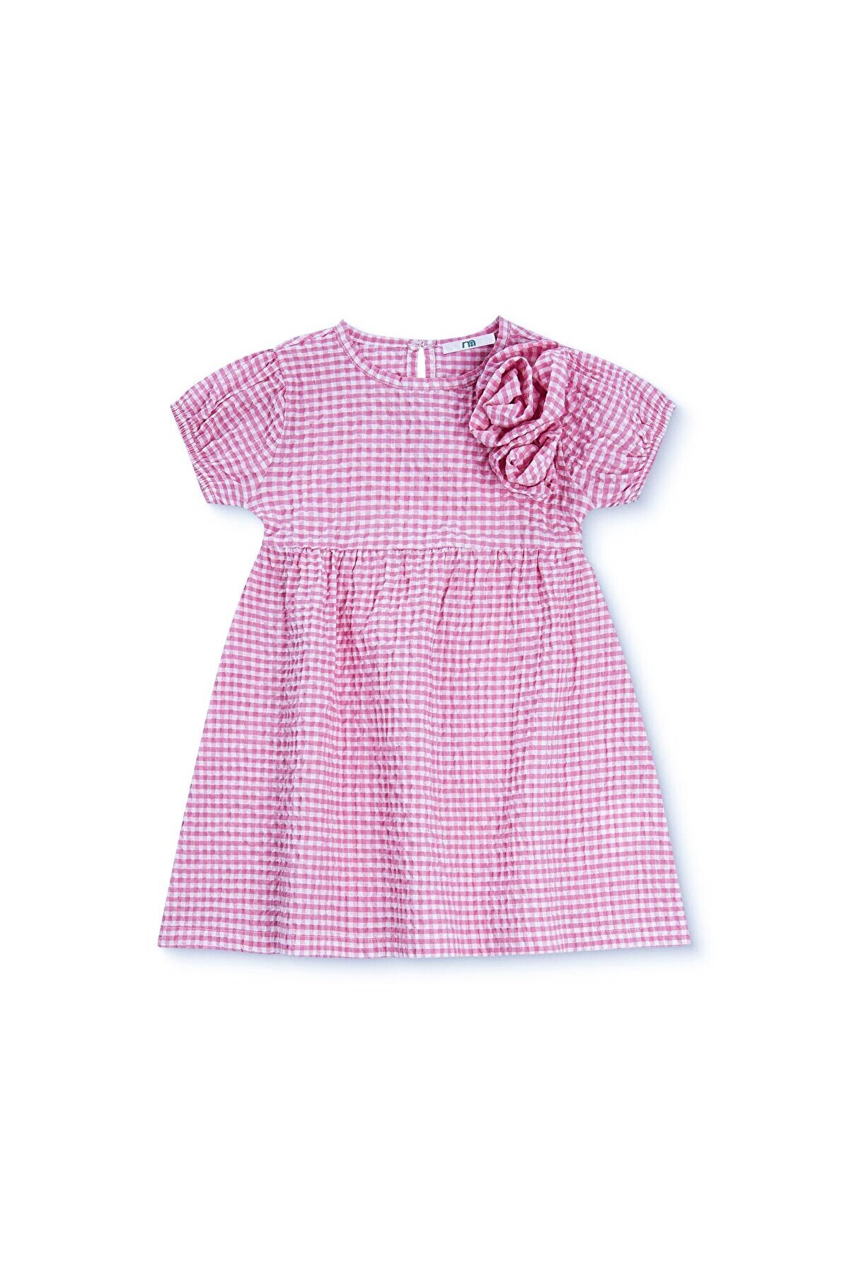 Mothercare Kız Bebek Elbise Bisiklet Yaka Kısa Kol