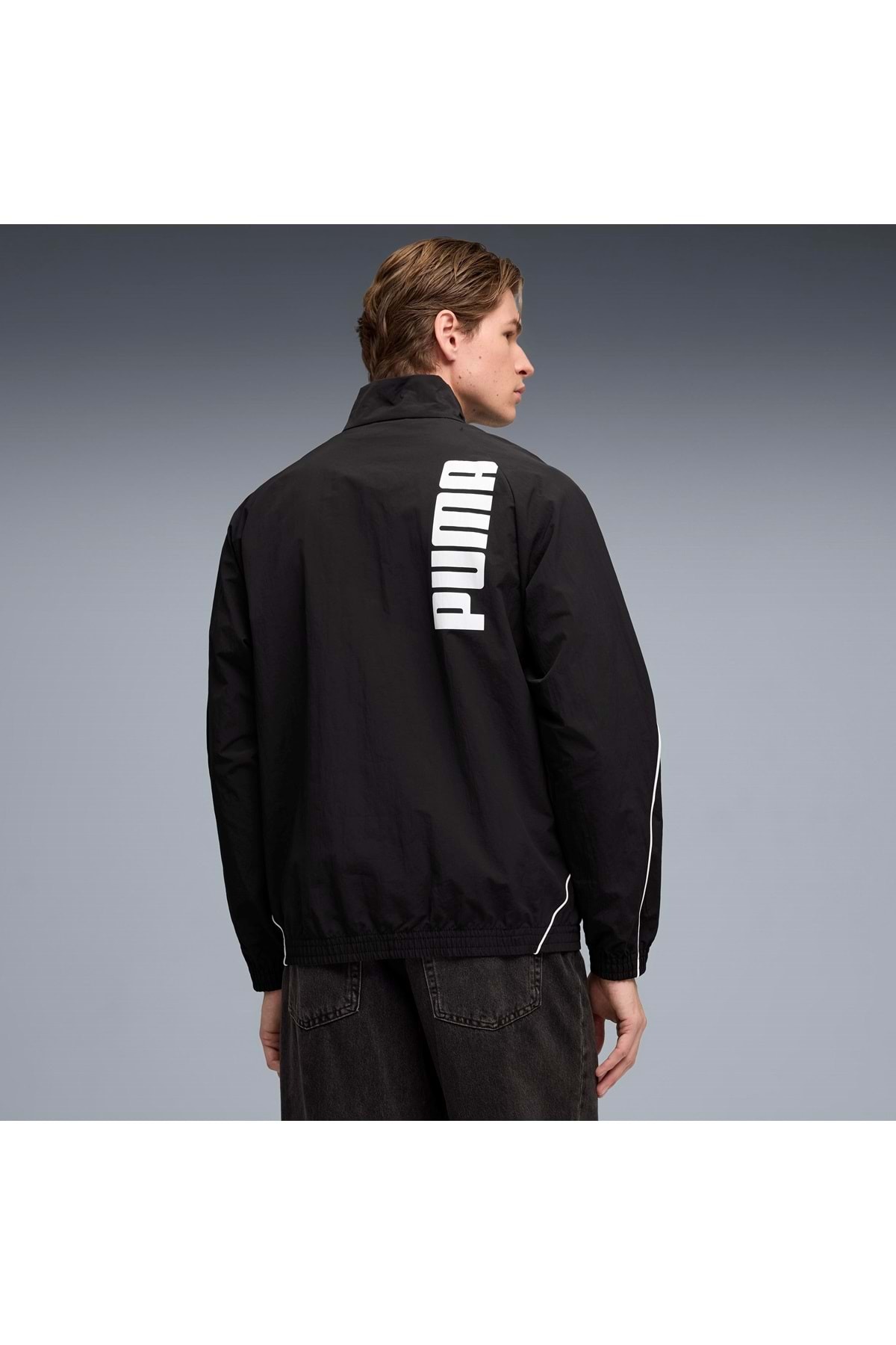 Puma 692173 Sport Track Jacket Eşofman Üstü SİYAH görsel 4