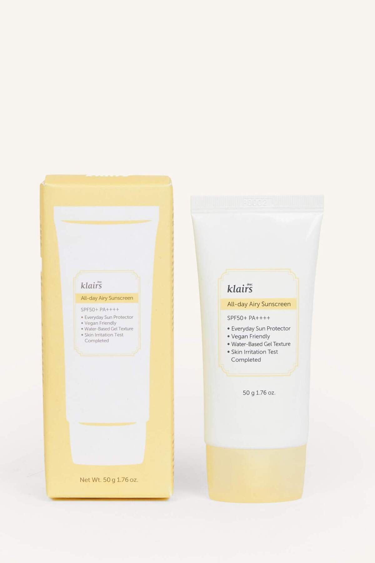 Dear Klairs All Day Airy Sunscreen Spf 50 Pa Hafif Dokulu Su Bazlı Filtreli Güneş Kremi 50gr I1979AX — I1979AXNS — تصویر 2 از 2