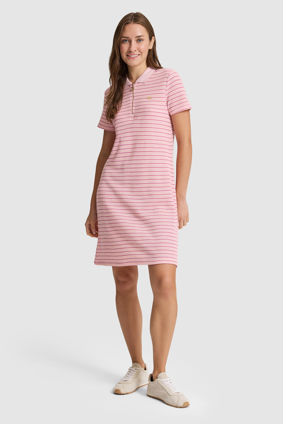 U.S. Polo Assn. Kadın Pembe Örme Elbise 50325490-VR041