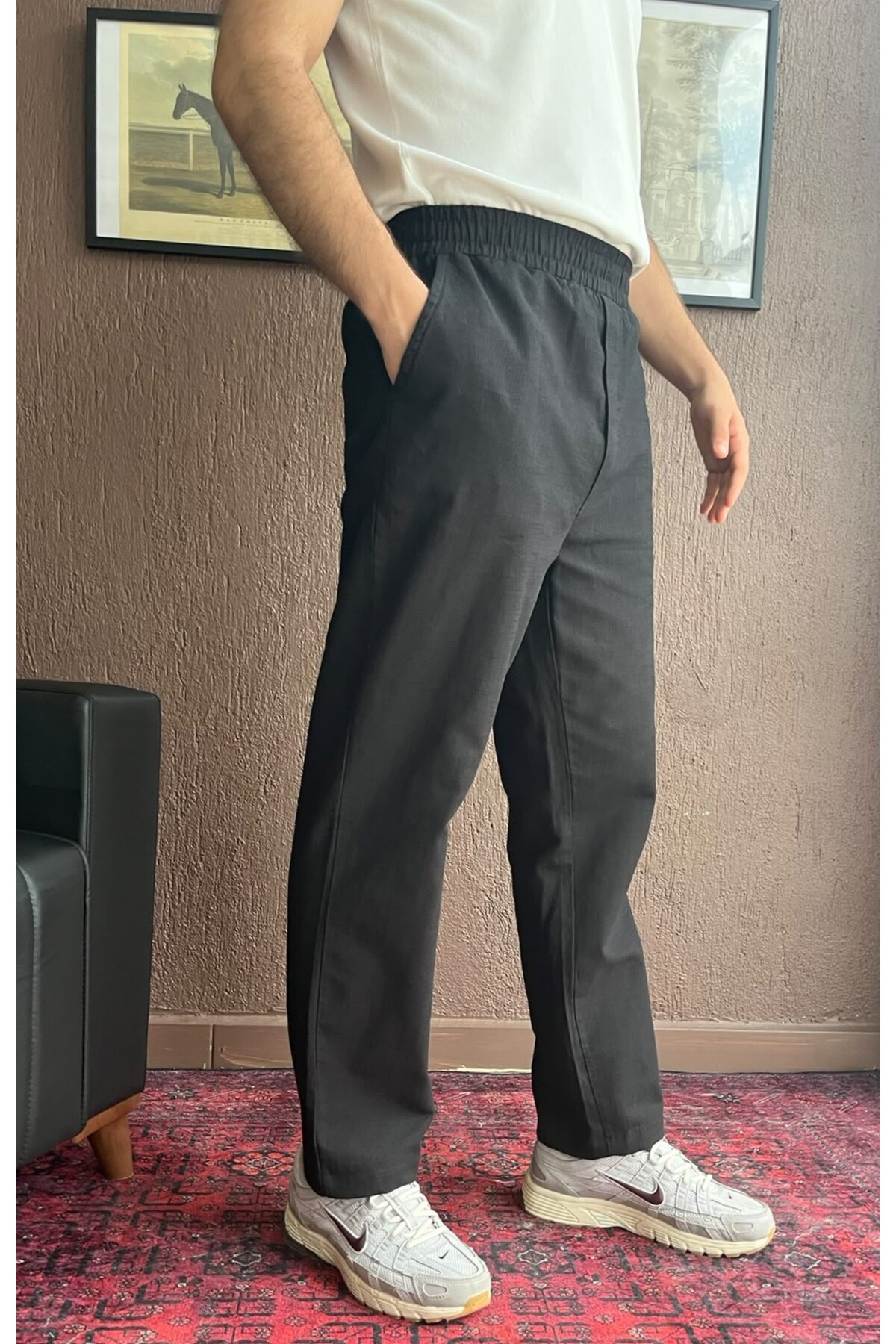 شلوار کتانی شلوار کمر کش 3 بسته مردانه — رنگارنگ 159753 — تصویر 4 از 4