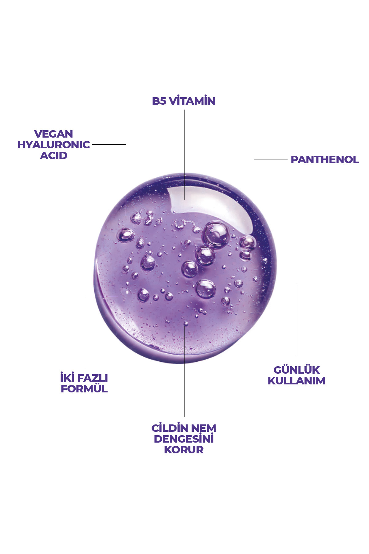 Be-Phase Eye Micellar Water Purple | Göz Makyaj Temizleme Suyu Mor 150 ml — 86809233601199 — تصویر 3 از 4