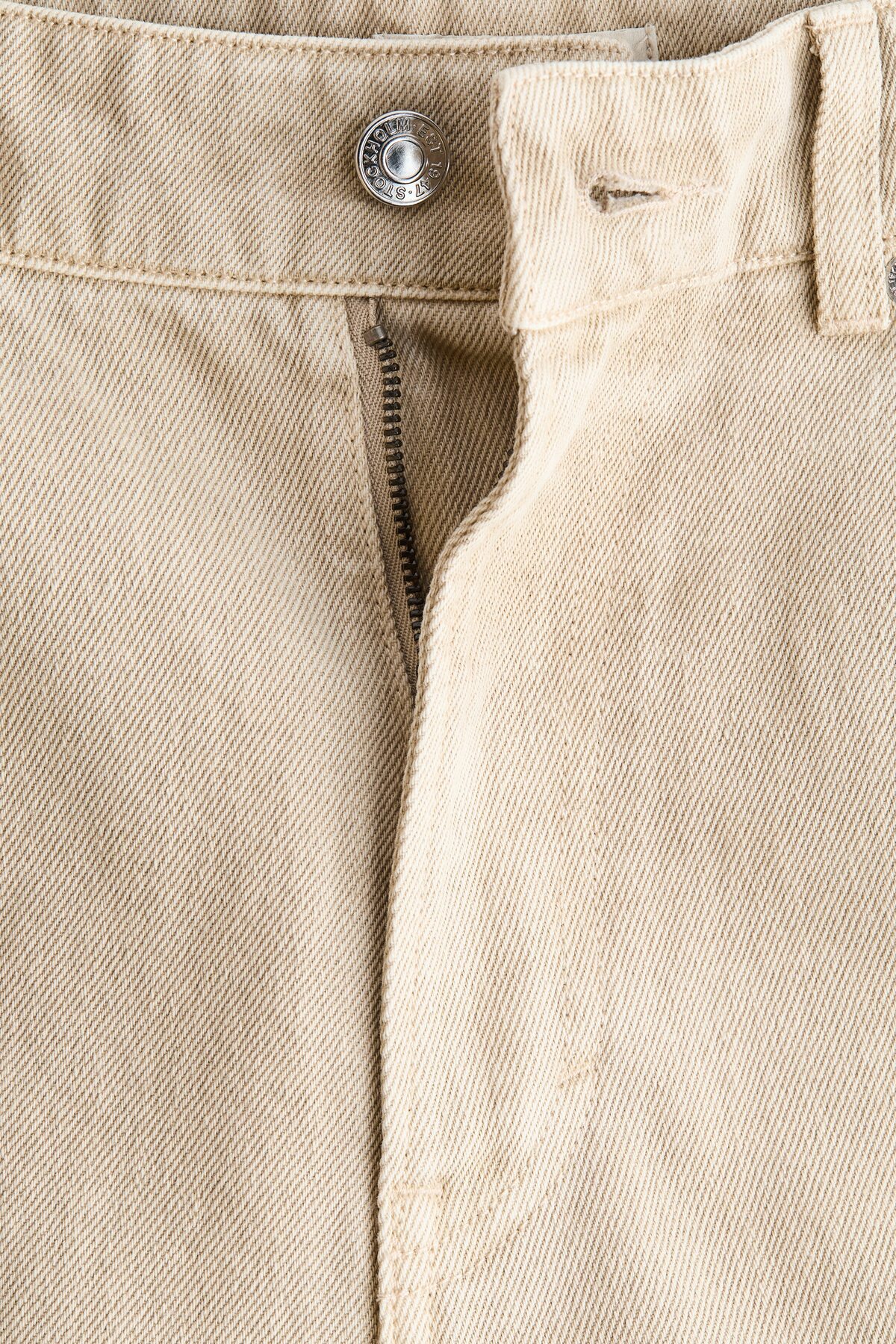 H&M Baggy Barrel Regular Waist Jeans görsel 7