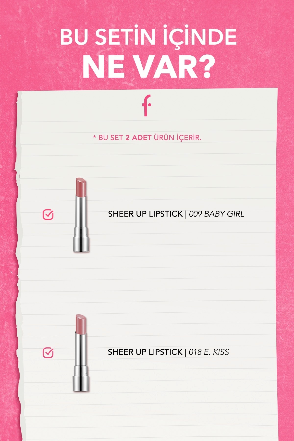 Pink Glow - 009 Baby Girl & 018 Enchanted Kiss — 10415 — تصویر 2 از 4