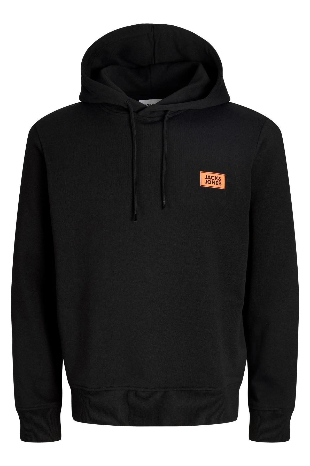 سویشرت کلاه‌دار مردانه JJRUSH، راحت، نخی، غیررسمی جک اند جونز سویشرت Jack & Jones
