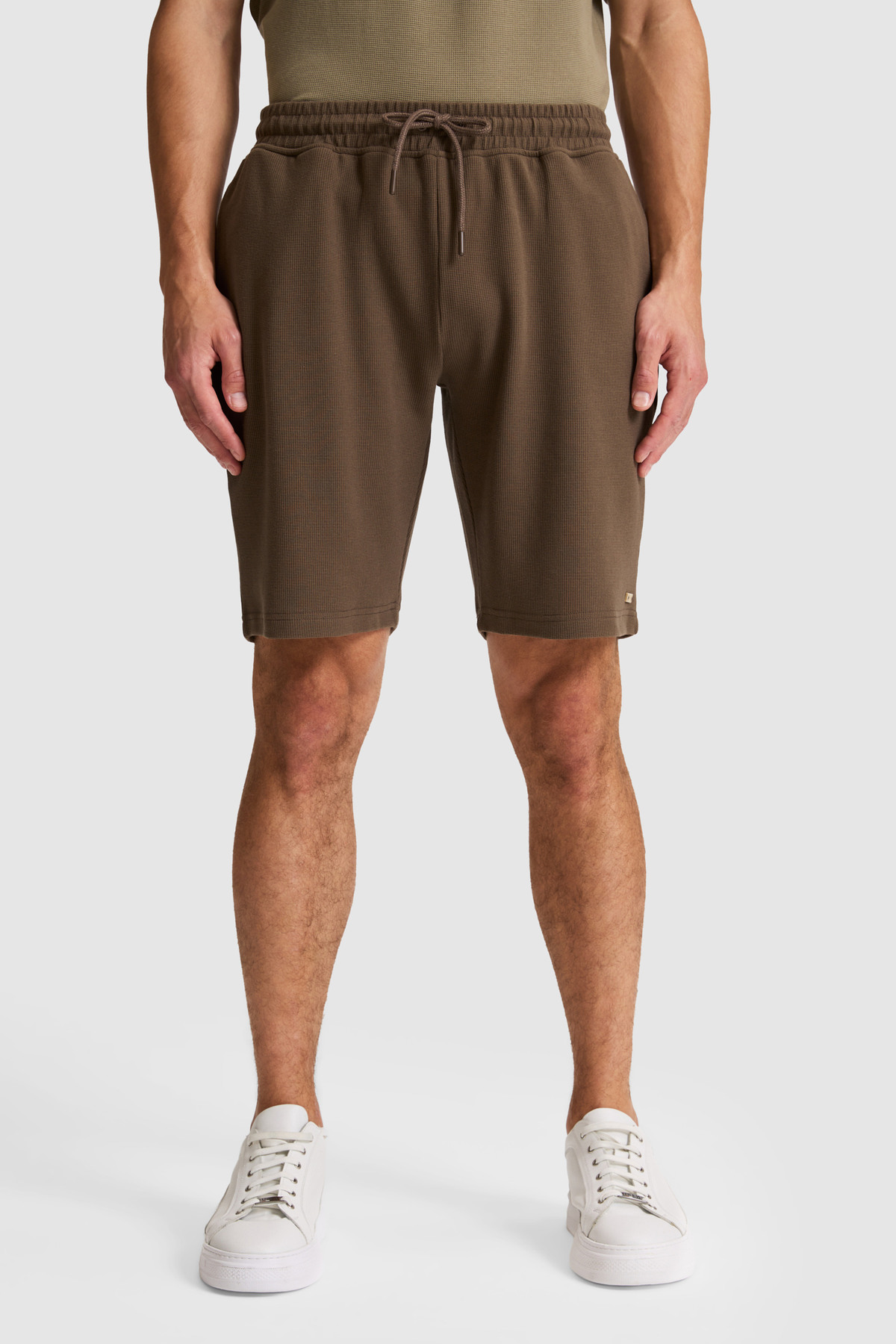 U.S. Polo Assn. Erkek Kahverengi Örme Şort 50327179-VR029 görsel 2