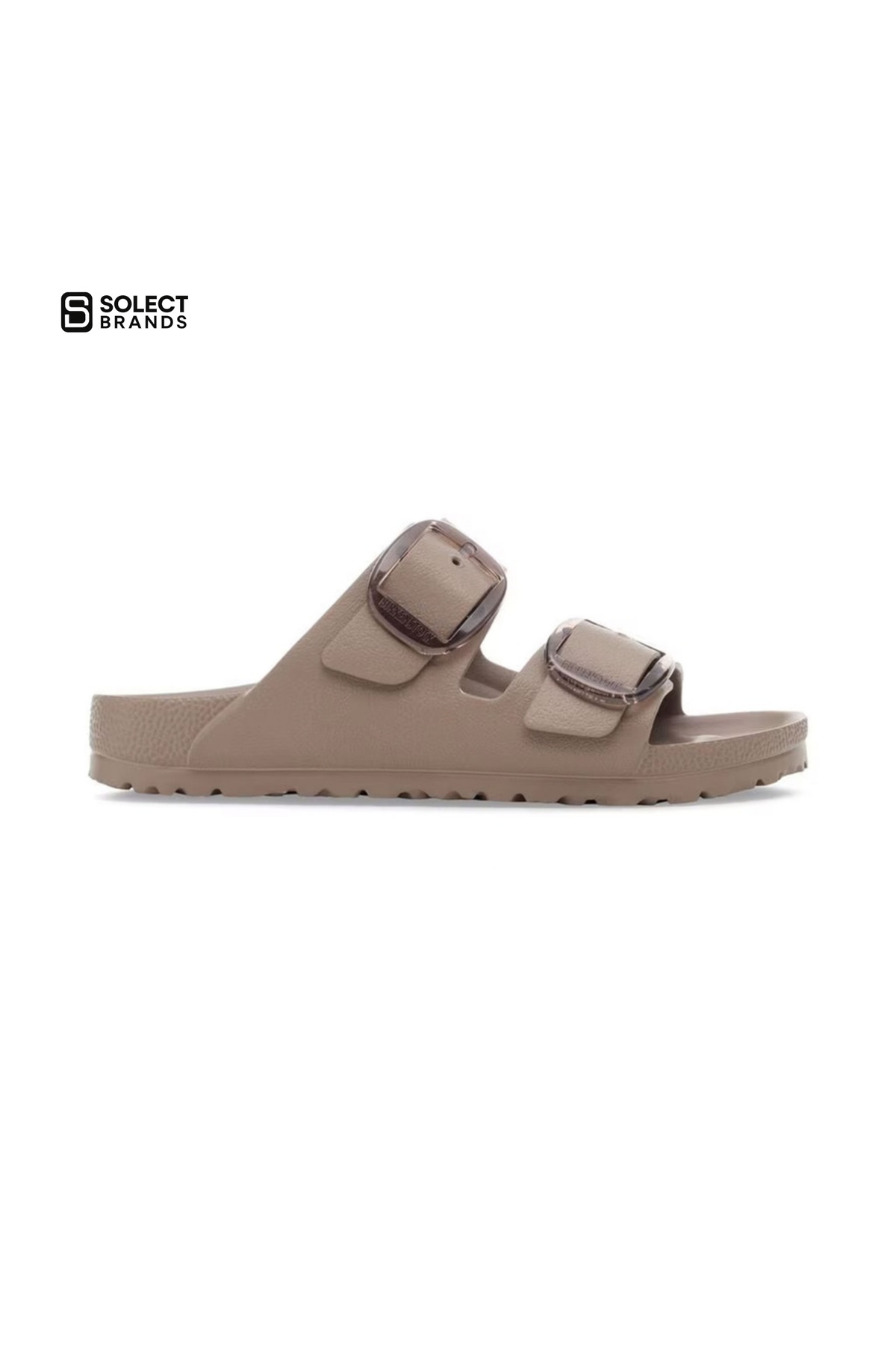 دمپایی زنانه قهوه‌ای آریزونا مدل Big Buckle کد 1030389 بیرکن استاک دمپایی Birkenstock