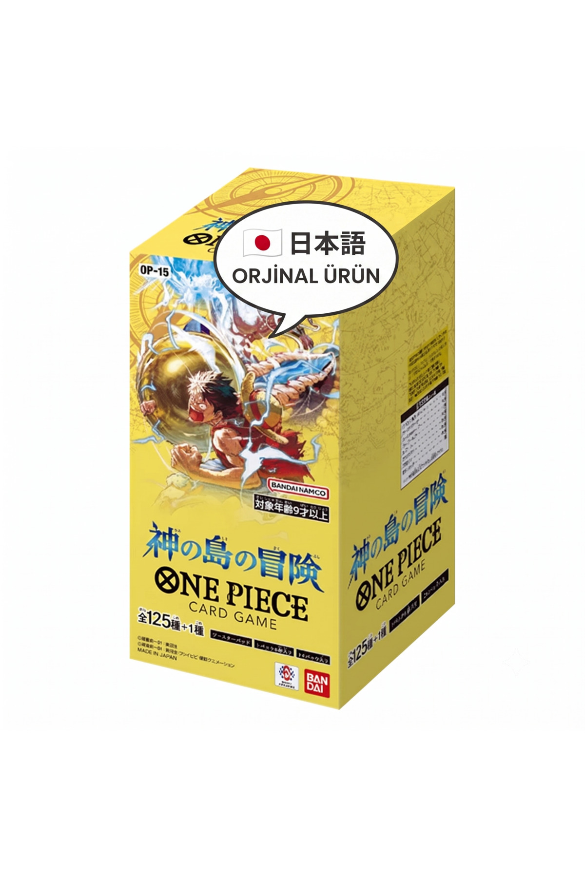 TOYTOPIA One Piece Card Game OP-15 Booster Pack - Japonca Seri