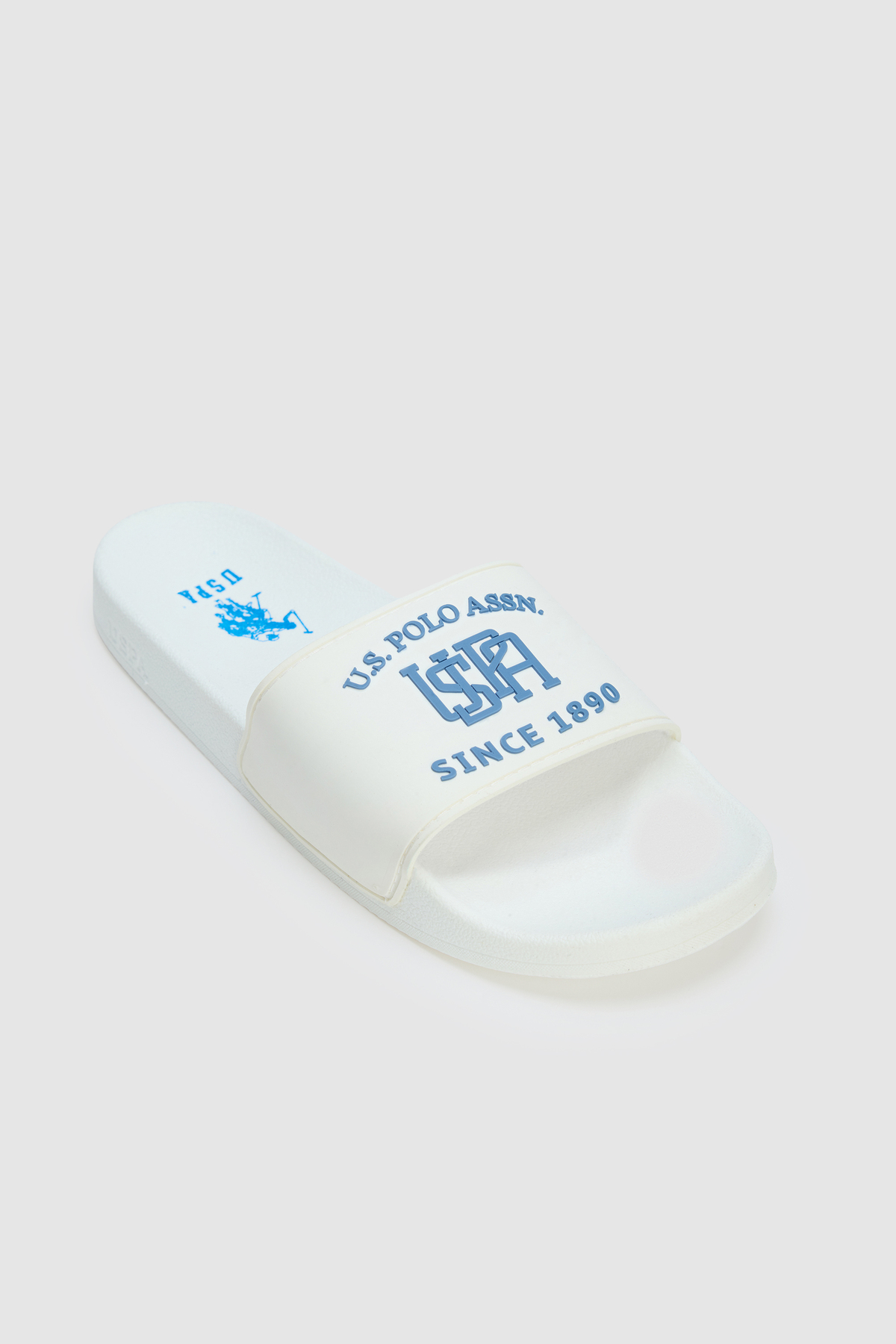 U.S. Polo Assn. Erkek Beyaz Terlik 50323180-VR013 görsel 4