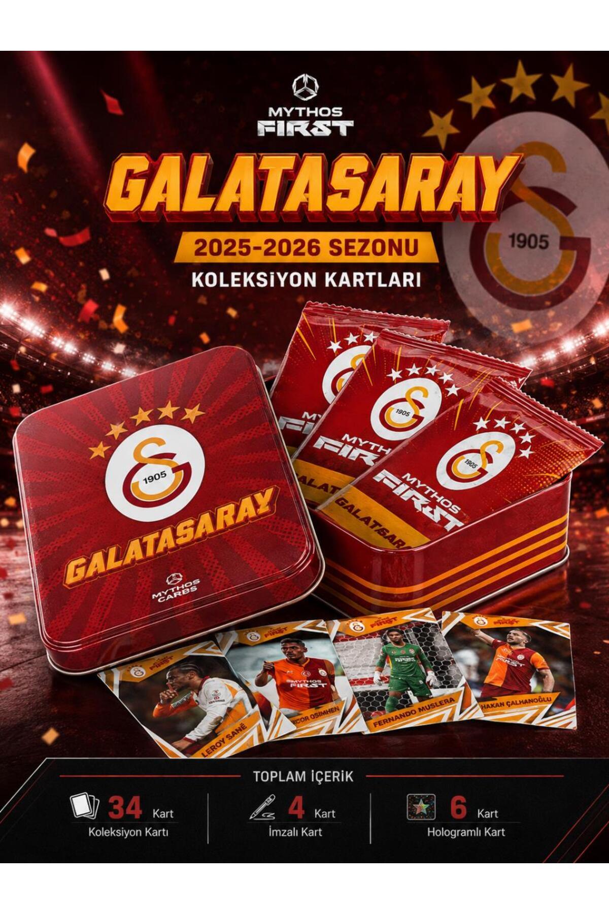 Mythos Cards MYTHOS First Galatasaray 2025-2026 Sezonu Koleksiyon