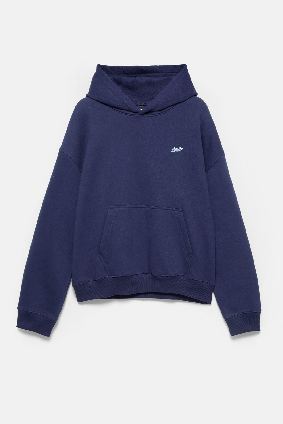 Pull & Bear STWD boxy kapüşonlu sweatshirt görsel 7