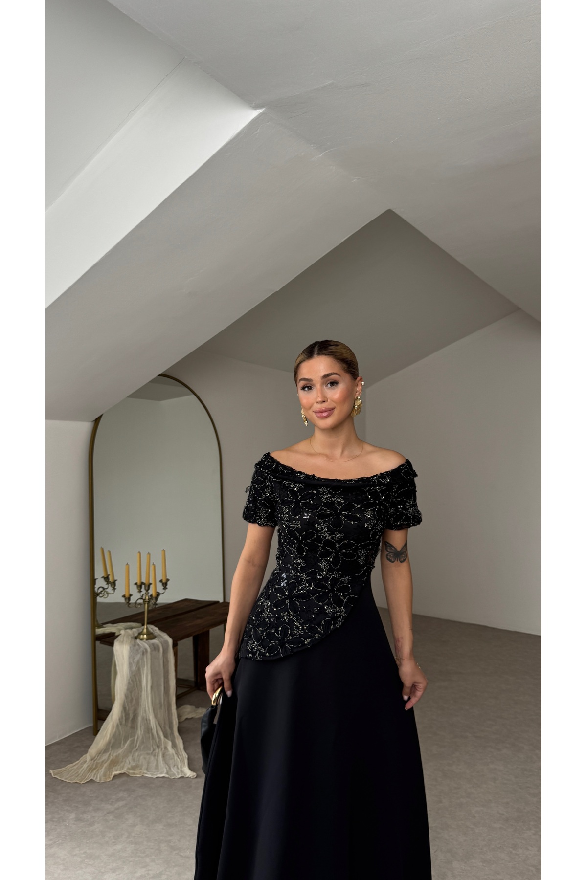 Nesil Premium Celine Elbise görsel 6