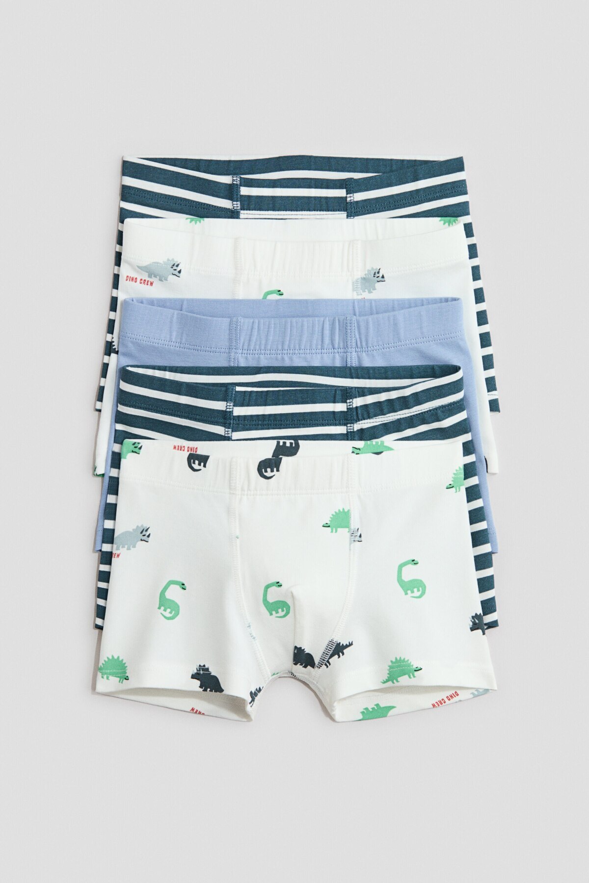 شورت بوکسور نخی بسته 5 عددی اچ اند ام باکسر H&M