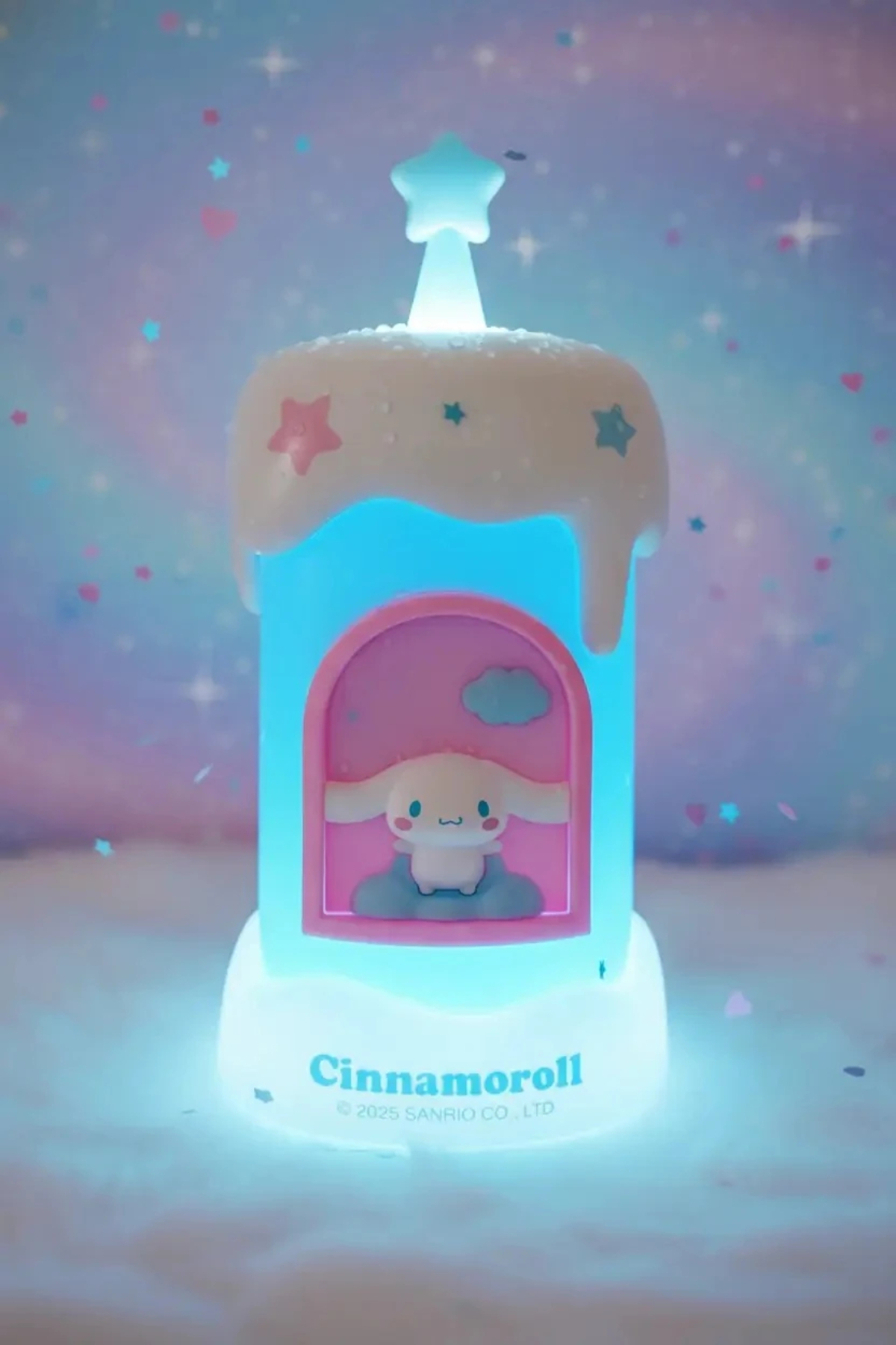 SANRIO Lisanslı Cinnamoroll Gece Lambası – Pastel Dekoratif LED