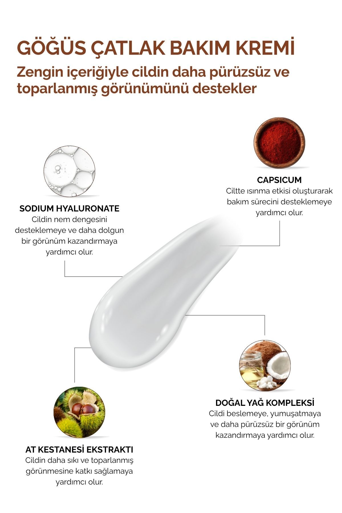 Göğüs Çatlak & Sıkılaştırıcı Bakım Kremi, Toparlayıcı Etkili Çatlak Kremi 100 ml — sıkılascatlak — تصویر 5 از 8