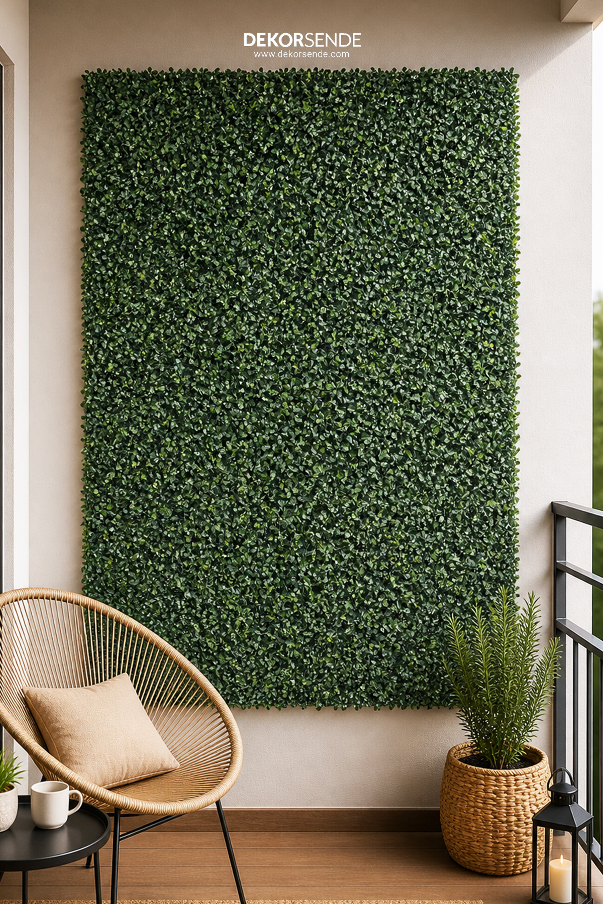 Dekorsende Yapay Çim Plaka Şimşir 40x60 Cm - Fiyatı, Yorumları