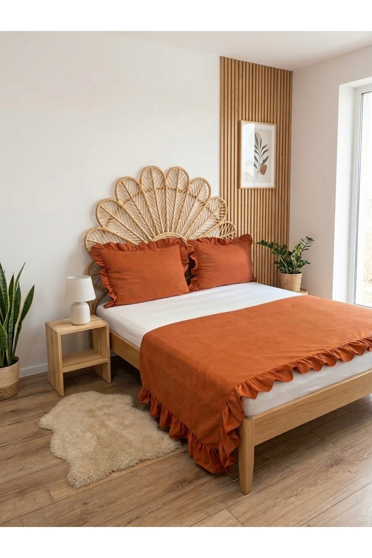 Tile Bed Runner Pillow Set Tile Double 3-PIECE
