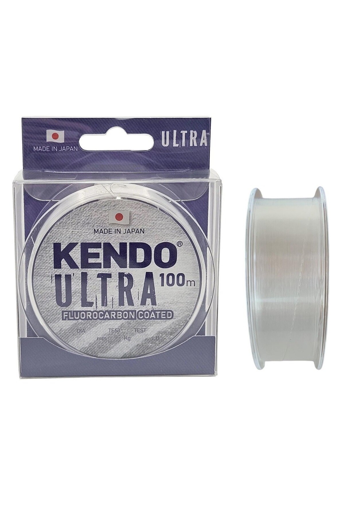 Ultra Fluorocarbon Coated 100m White Fishing Line 0.30mm