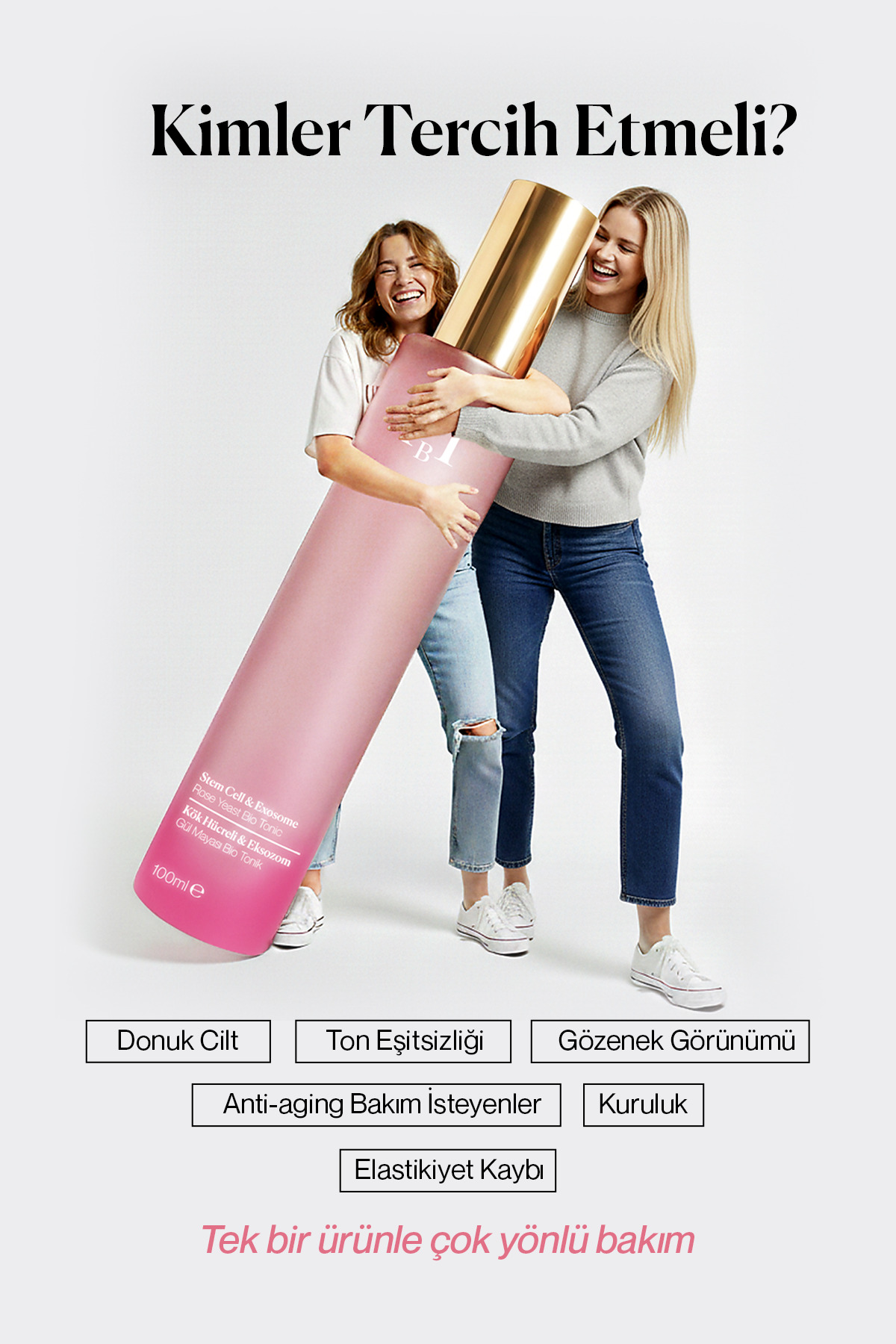 Sıkılaştırıcı ve Leke Karşıtı Gül Kök Hücreli & Eksozom Gül Mayası Bio Tonik 100 mL — MB-K-RY-100 — تصویر 5 از 7