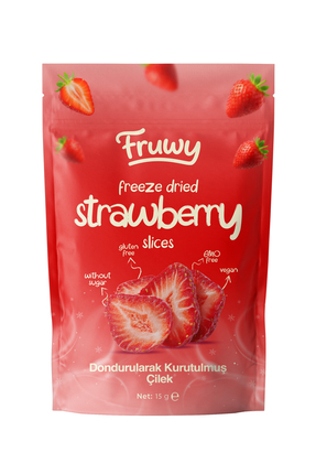 fruwy Freeze Dried Dilim Çilek