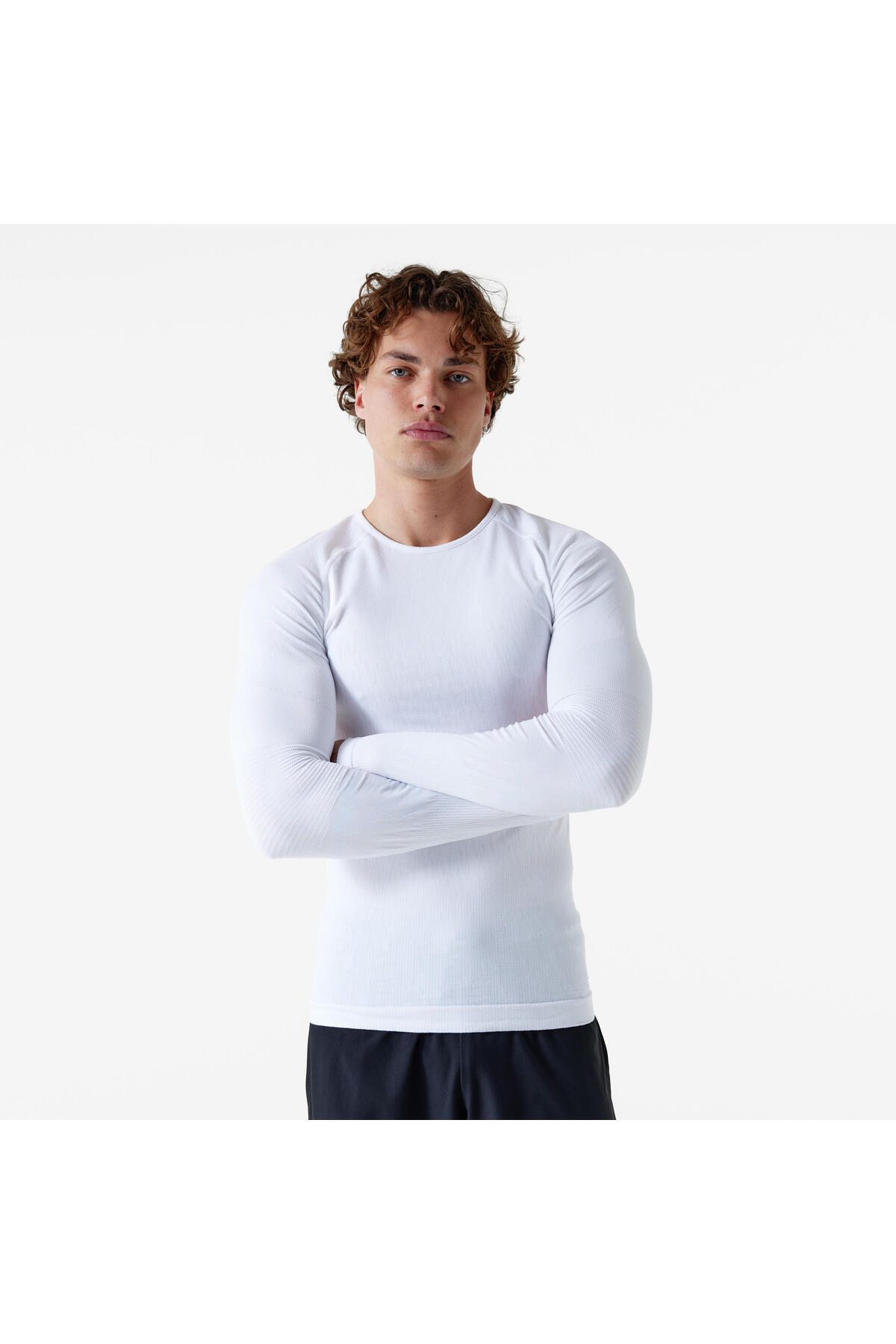 Decathlon Kipsta Futbol Uzun Kollu Termal İçlik - Beyaz - Keepdry görsel 7