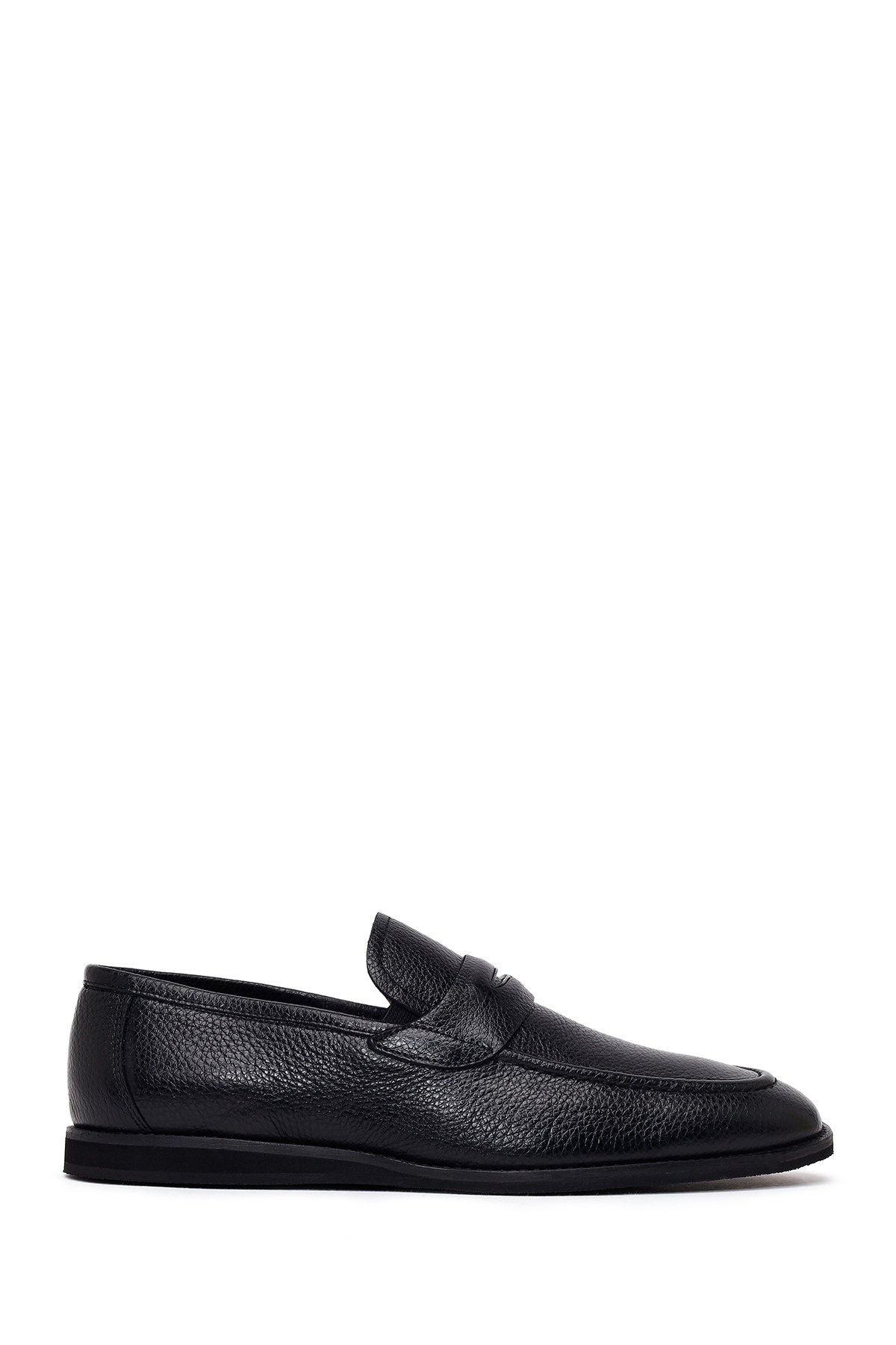 Derimod Erkek Siyah Deri Klasik Loafer 26SFD6014FT