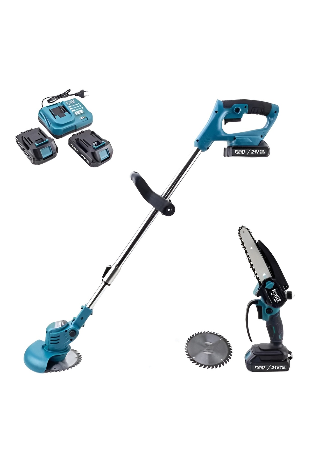 pon2 pan2☆ribon11072000さま専用ページ POWER BLACK TIRPAN + ŞARJLI TESTERE 21 V MUHTEŞEM İKİLİ KARTON