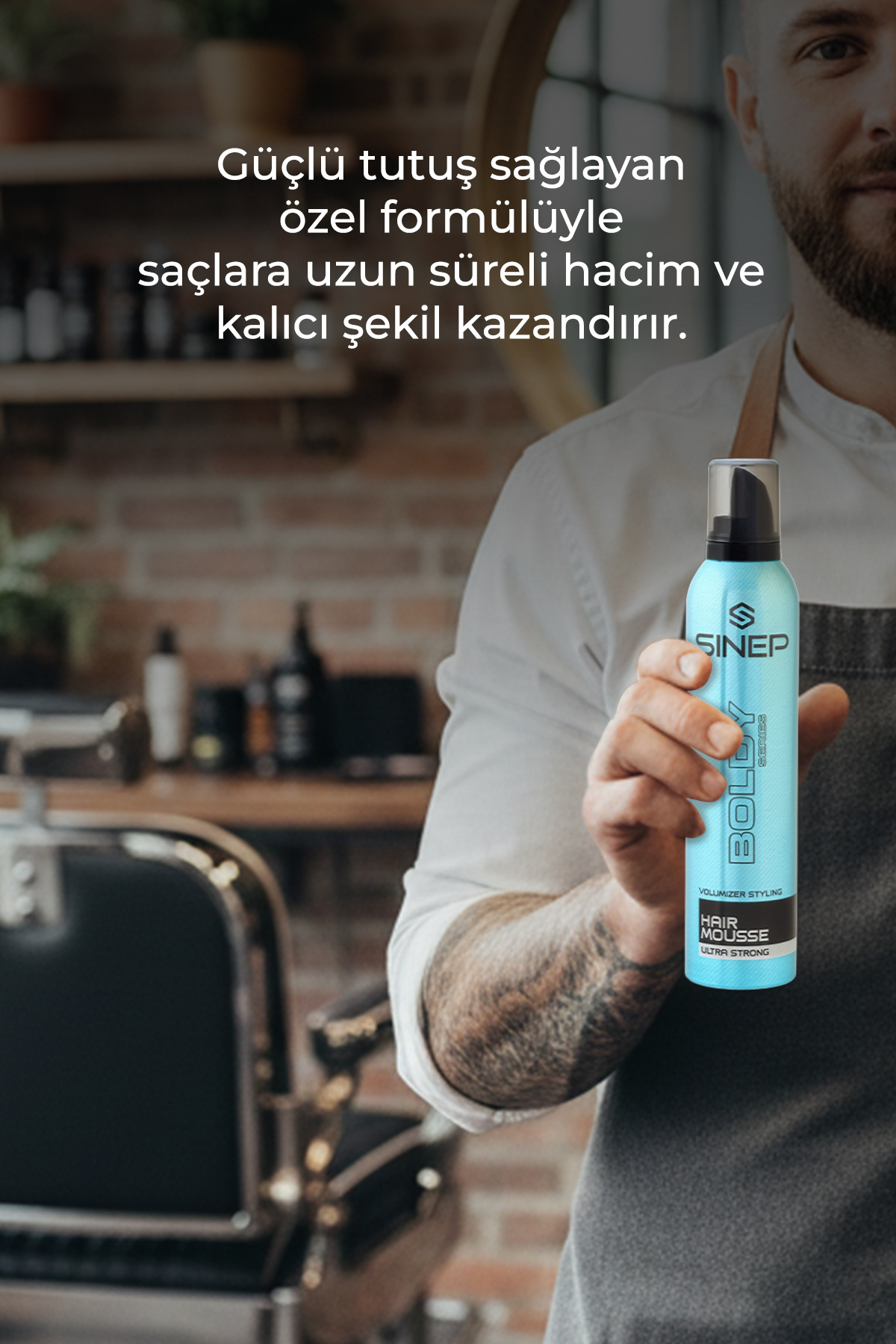 BOLDY HAIR MOUSSE — SNPMOUSSE — تصویر 4 از 5