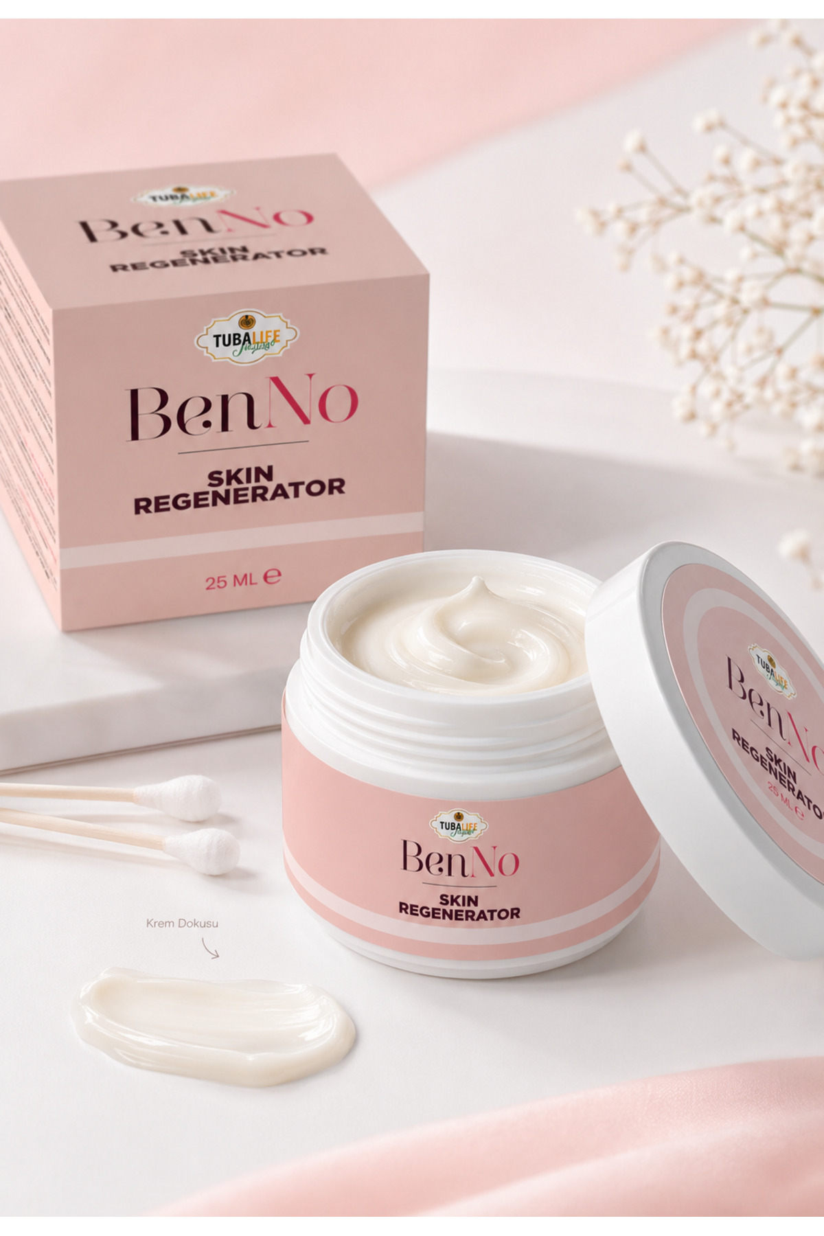 BenNO Skin Regenerator 25 ml Bölgesel Kozmetik Bakım Kremi - Cilt Yenileme Kremi — Benno1 — تصویر 5 از 7