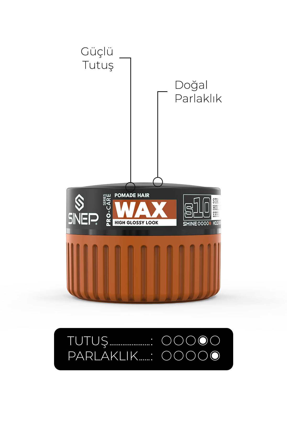 Wax 150 ml S10 Pomade — SB.SS.0003.22602 — تصویر 2 از 4