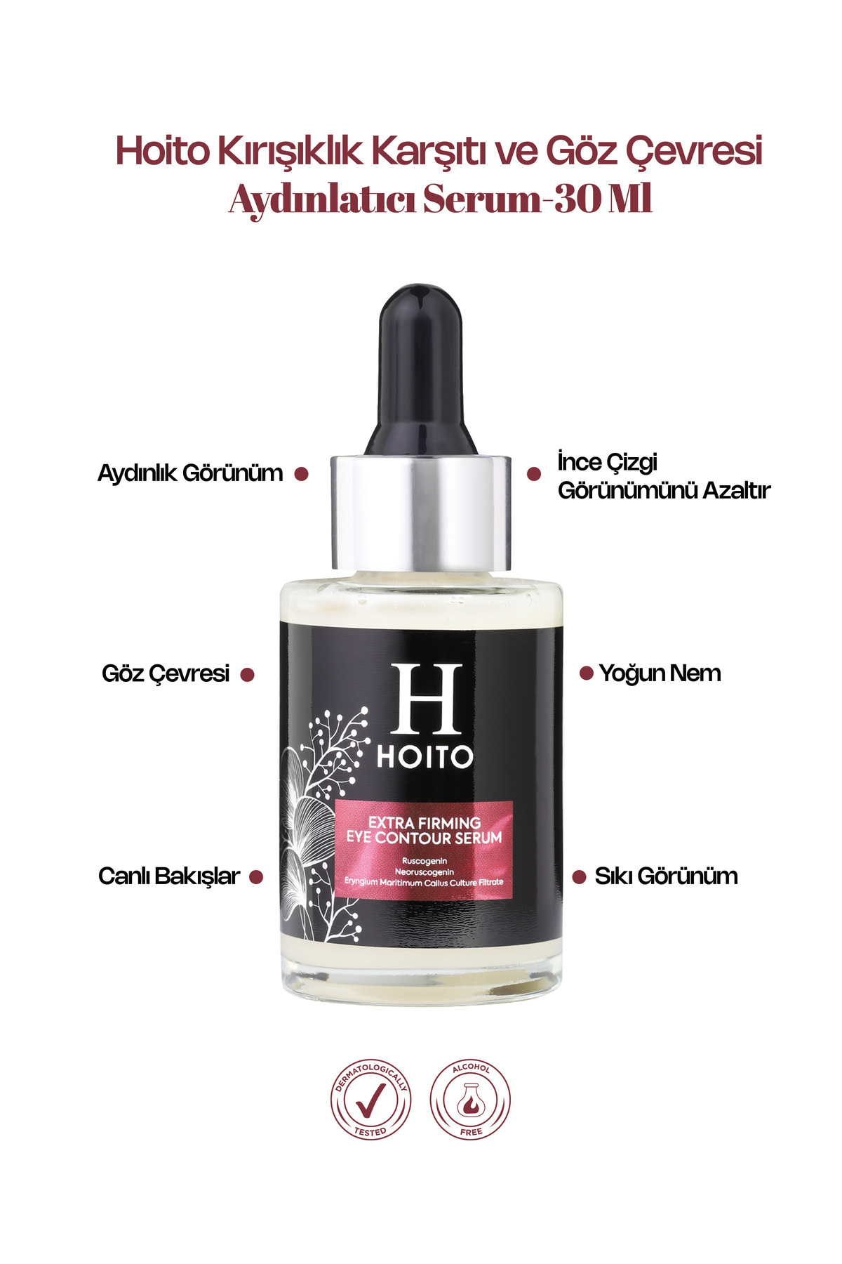 Extra Firming Göz Çevresi Bakım Serumu (30 ml) - Aydınlatıcı & Sıkılaştırıcı — H10033 — تصویر 2 از 5