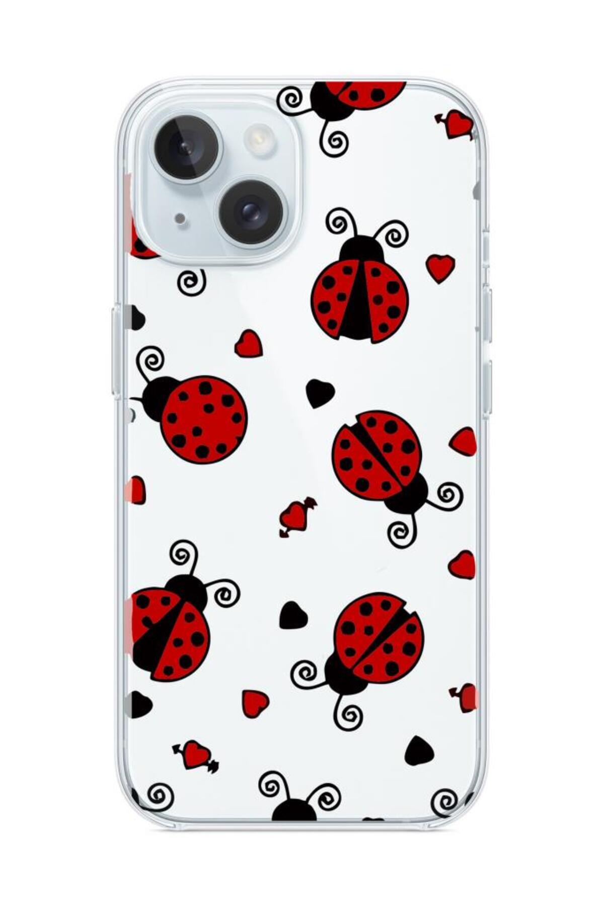 Iphone 15 Case Pattern Transparent Silicone Case